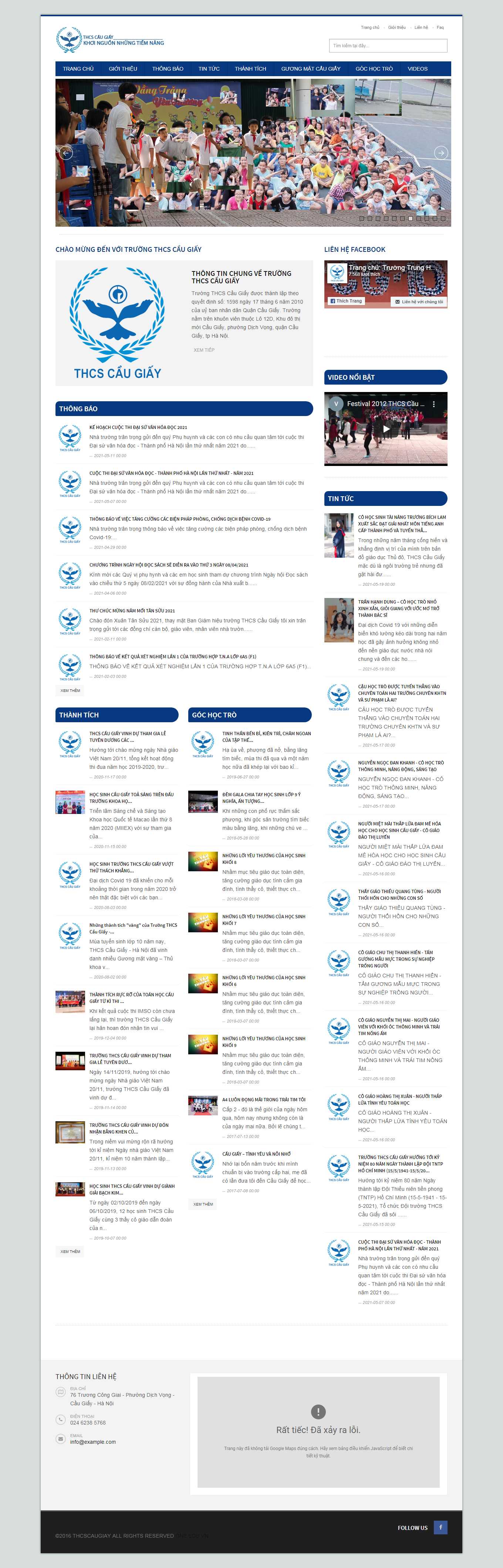 [thcsgiangvo-hn] Thiết kế Website Web trung học cơ sở - thcscaugiayeduvn