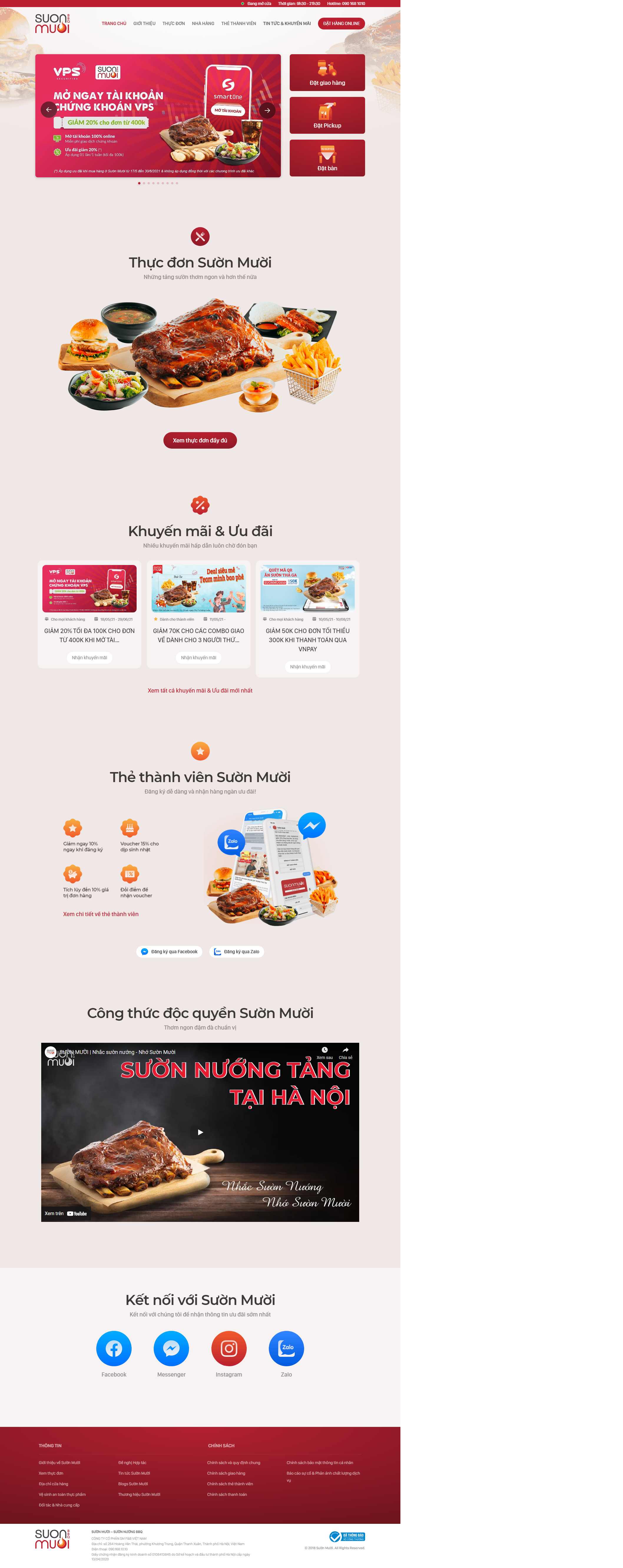 [adobibuffet] Thiết kế Website Web đặt tiệc buffet - suonmuoicom