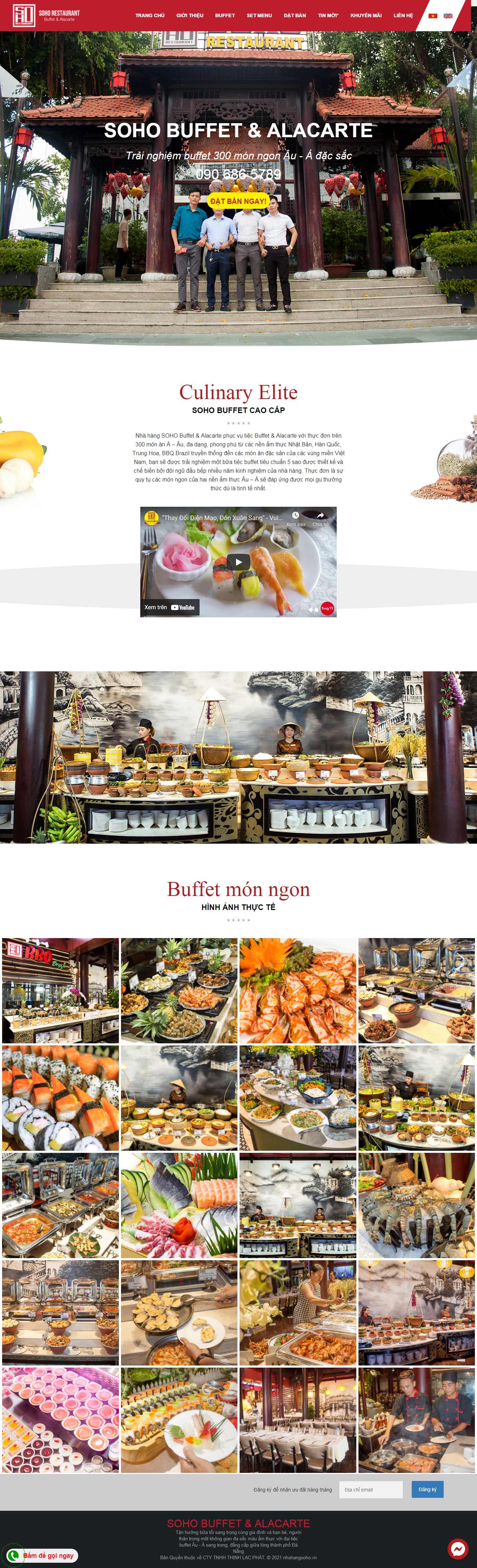 [adobibuffet] Thiết kế Website Web đặt tiệc buffet - nhahangsohovn