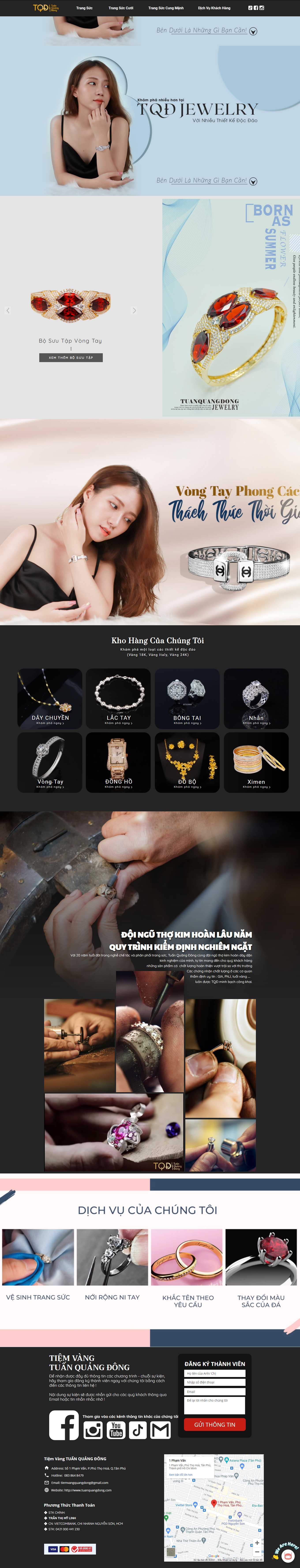 [sbank-sbj] Thiết kế Website Web tiệm vàng bạc - wwwtuanquangdongcom