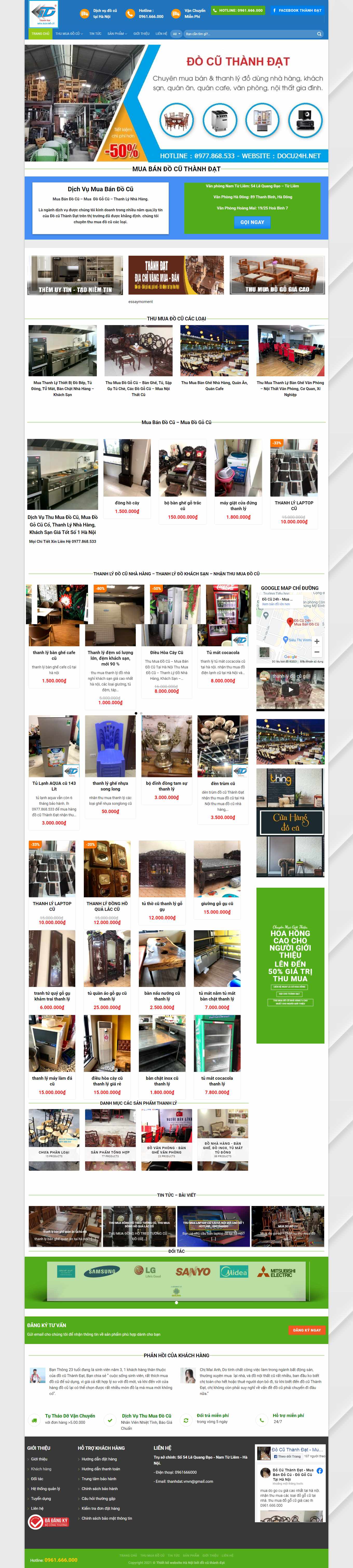 [quangdocu] Thiết kế Website Web bán đồ cũ - docu24hnet