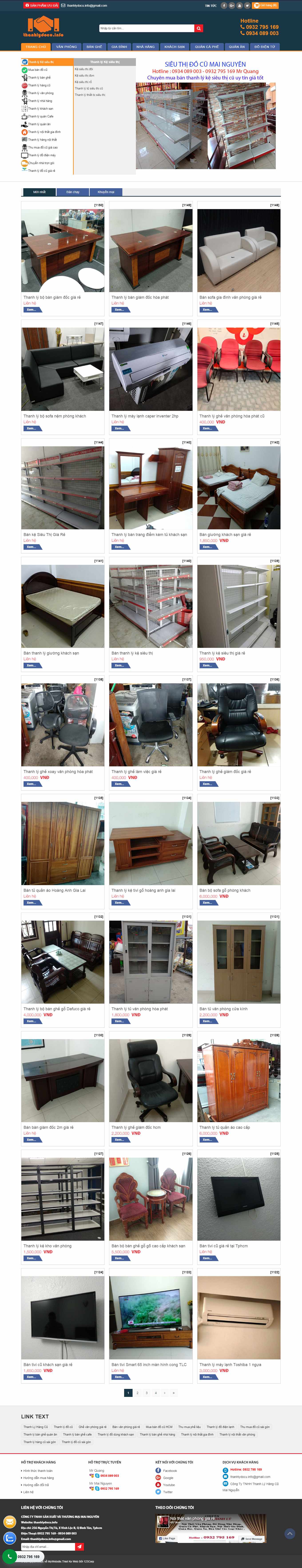 [quangdocu] Thiết kế Website Web bán đồ cũ - thanhlydocuinfo