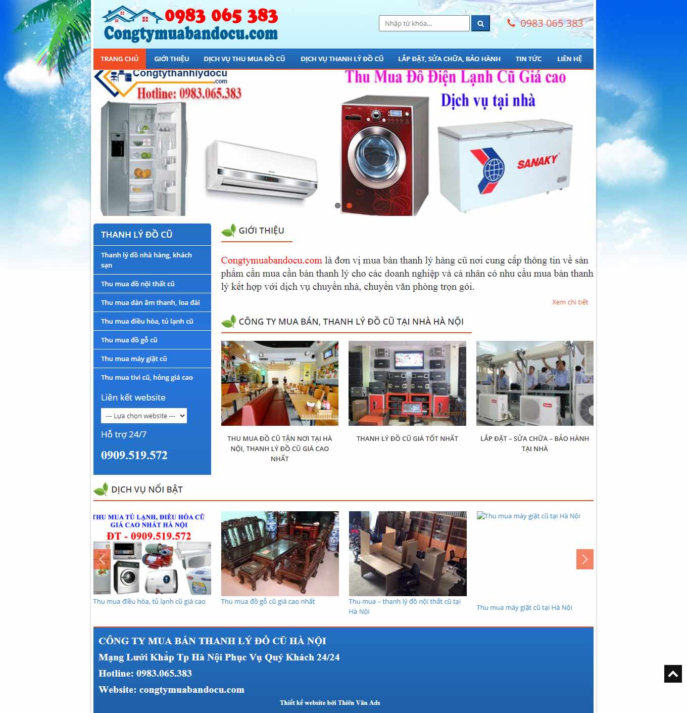 [quangdocu] Thiết kế Website Web bán đồ cũ - congtymuabandocucom