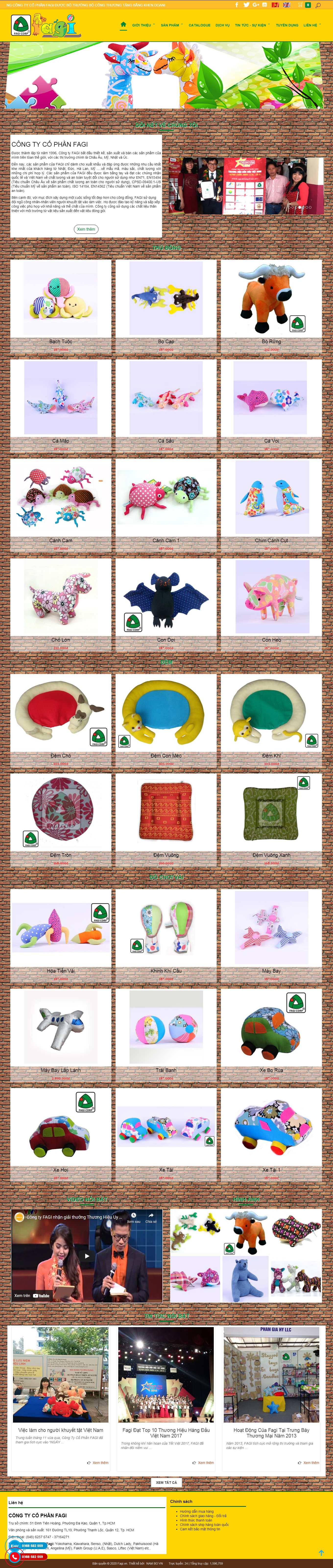 [vinmart] Thiết kế Website Web bán đồ tạp hoá - fagivn