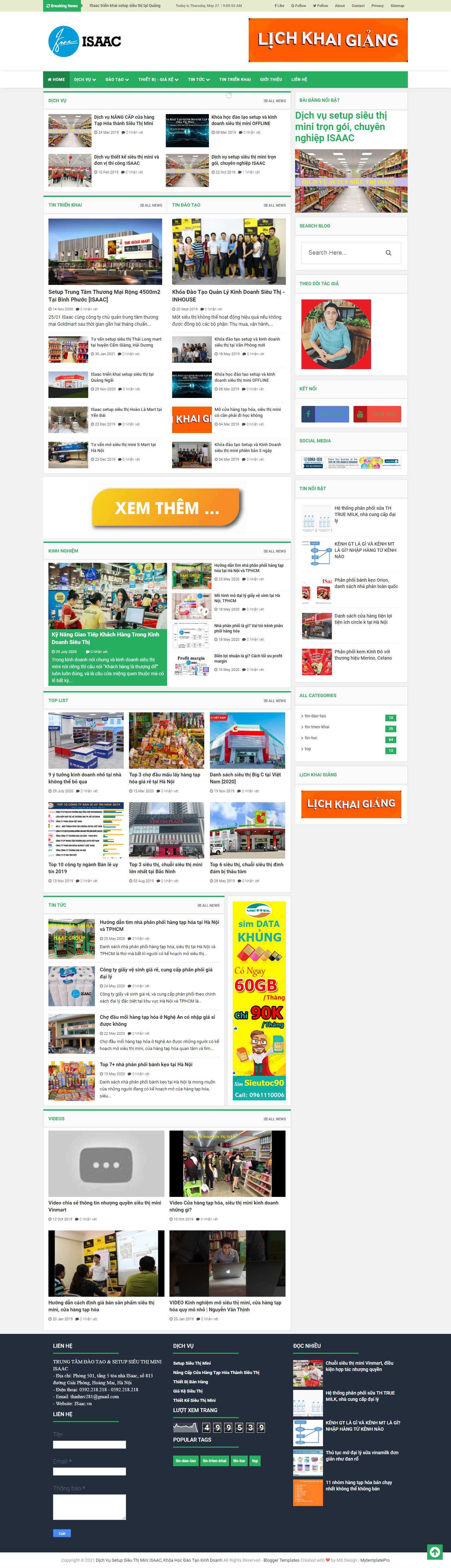 [vinmart] Thiết kế Website Web bán đồ tạp hoá - wwwdichvusieuthicom