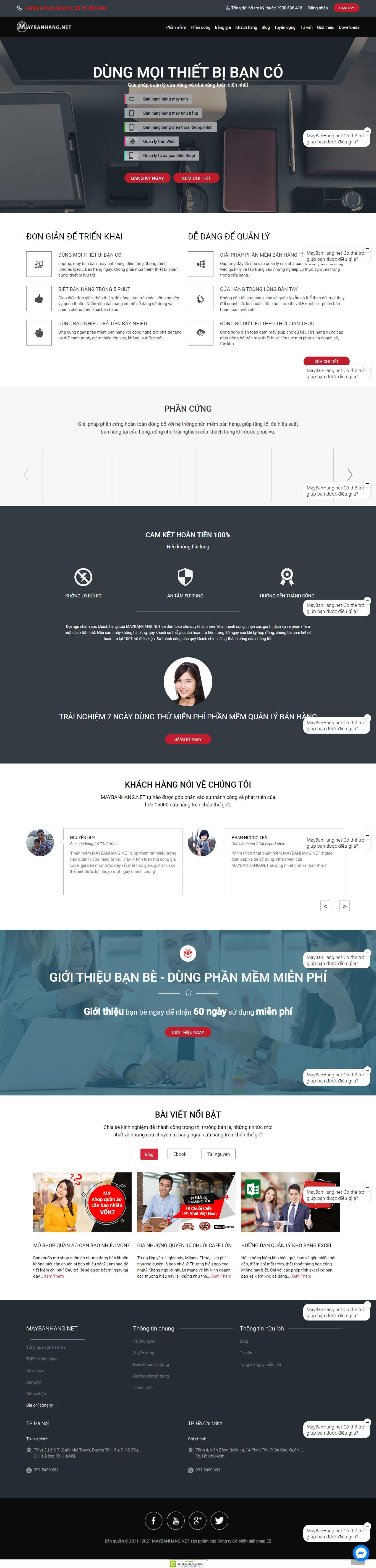[vinmart] Thiết kế Website Web bán đồ tạp hoá - maybanhangnet
