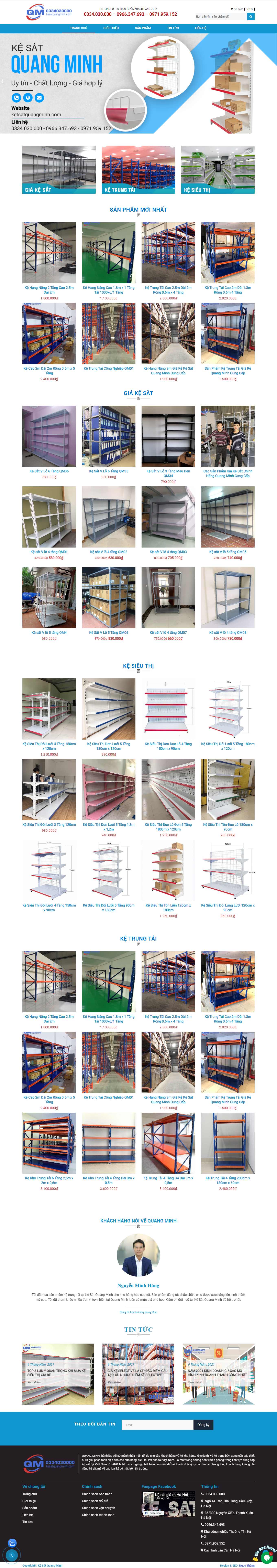 [vinmart] Thiết kế Website Web bán đồ tạp hoá - kesatquangminhcom