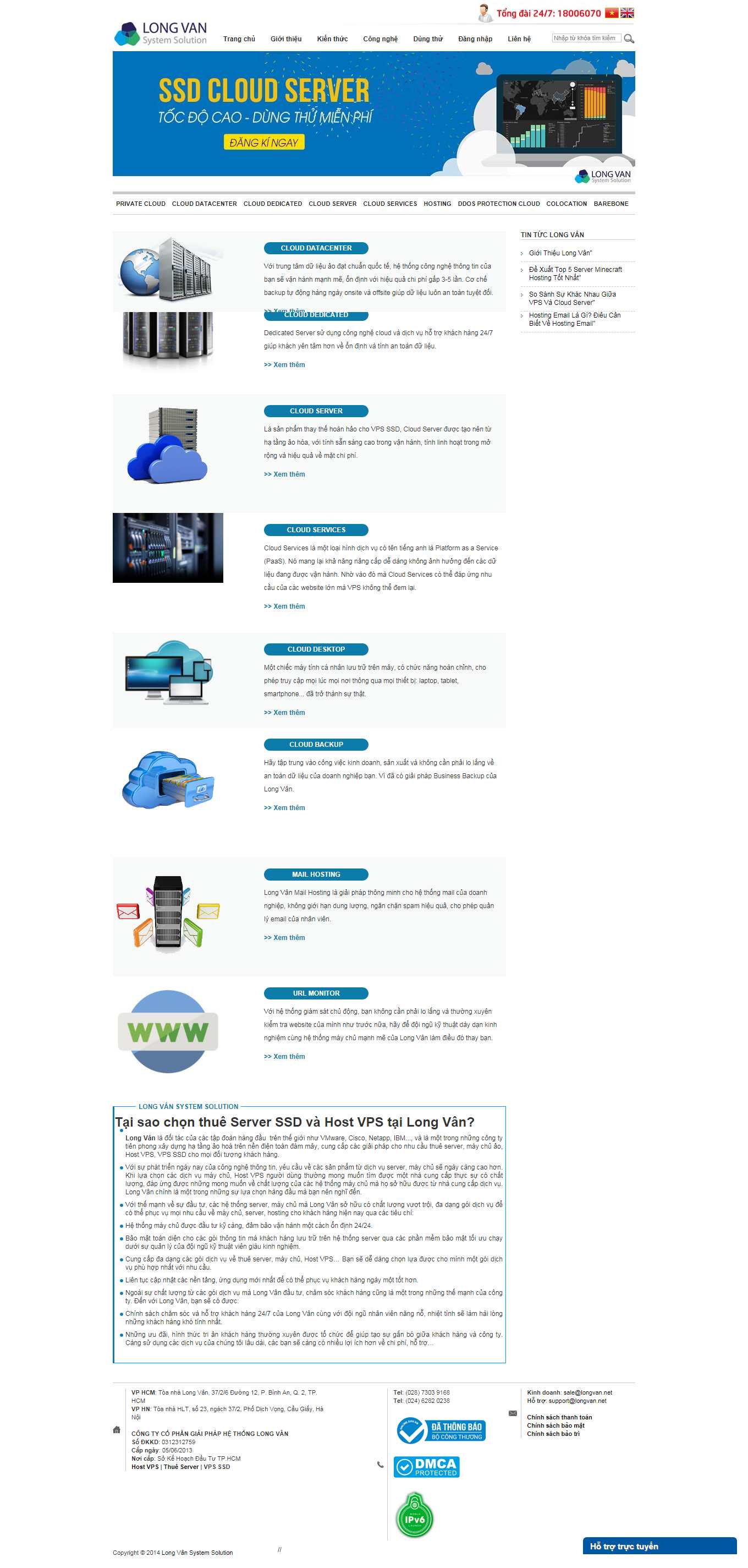 [inet] Thiết kế Website Web bán tên miền - longvannet