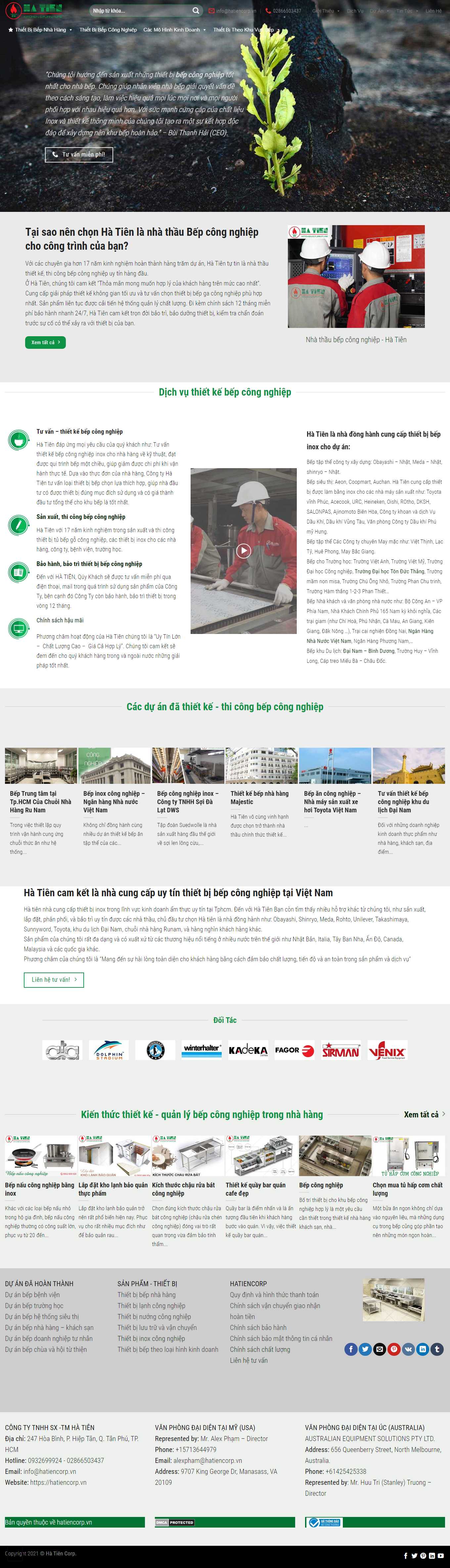 [thietbibepinox] Thiết kế Website Web bán máy rửa chén bát - hatiencorpvn