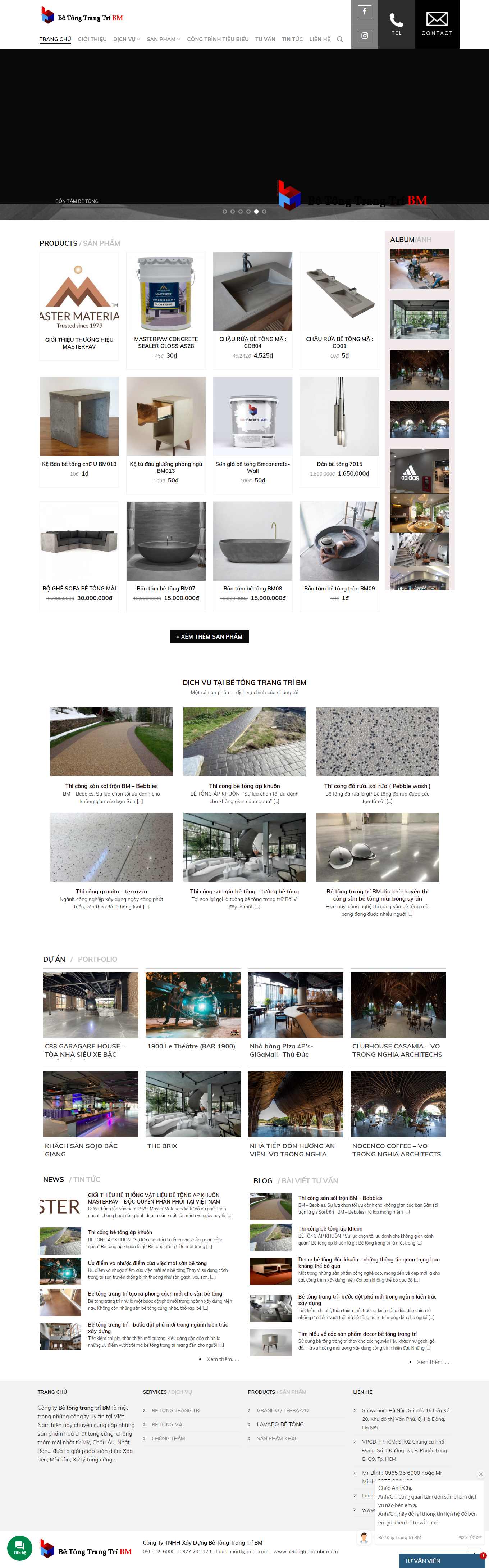 [luattamanh] Thiết kế Website Web - betongtrangtribmcom