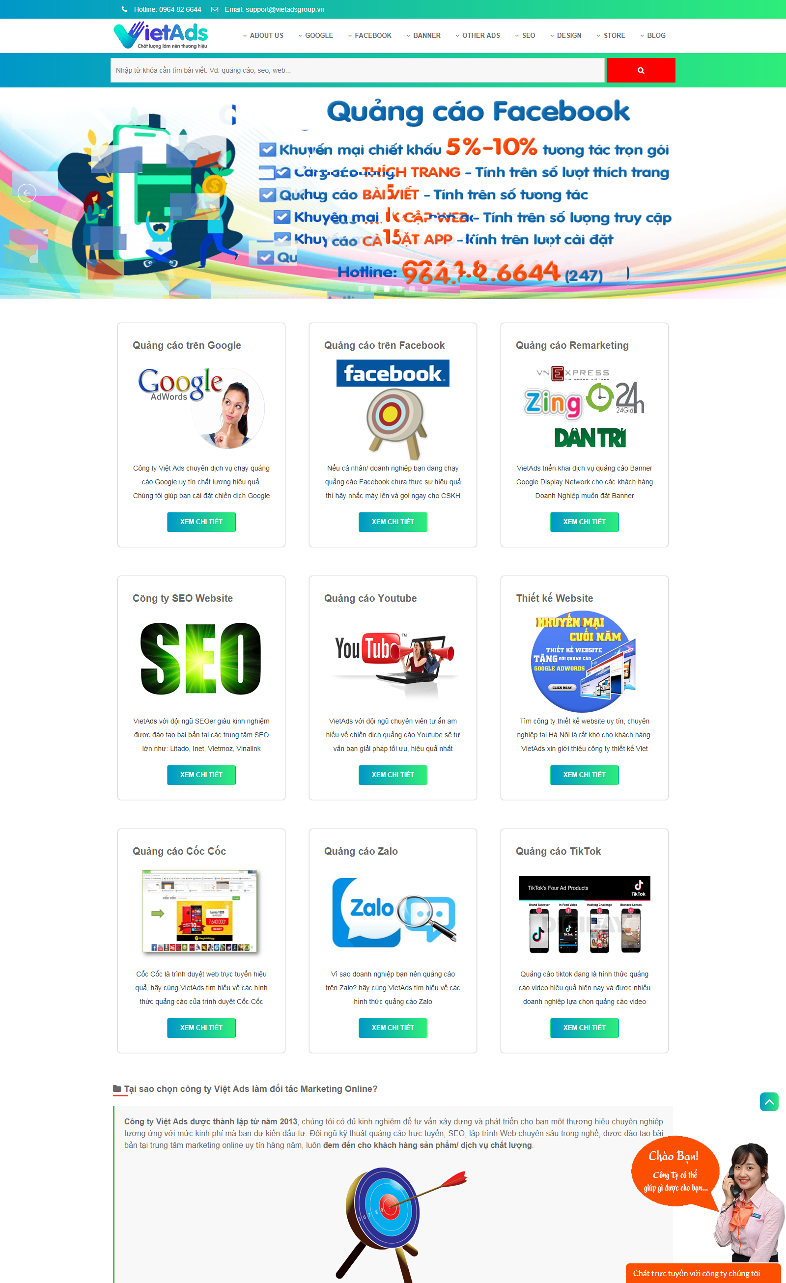 [vietsoftgroup] Thiết kế Website web quảng cáo google - vietadsgroupvn