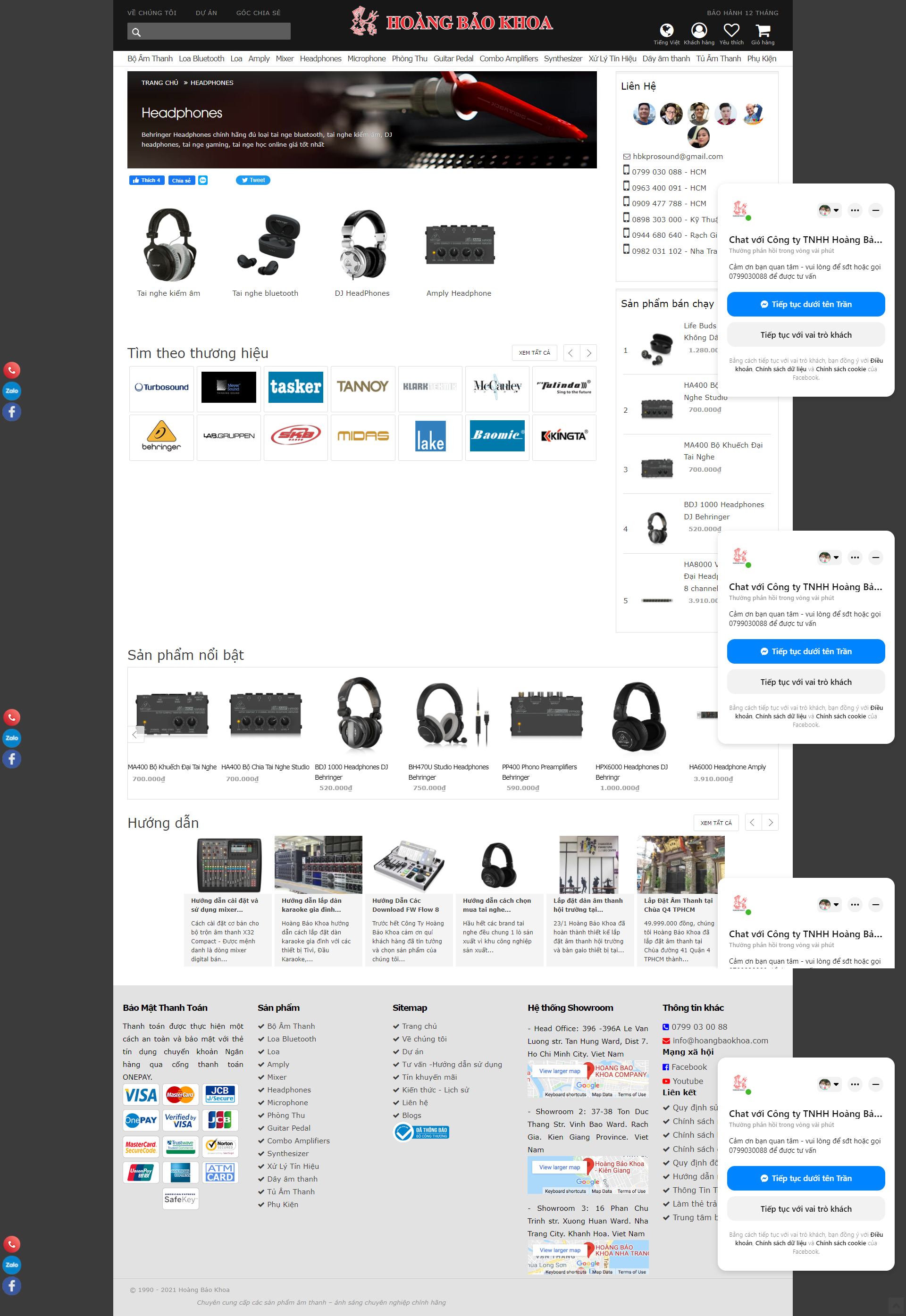 [cellphones] Thiết kế Website Web bán tai nghe - hoangbaokhoacom