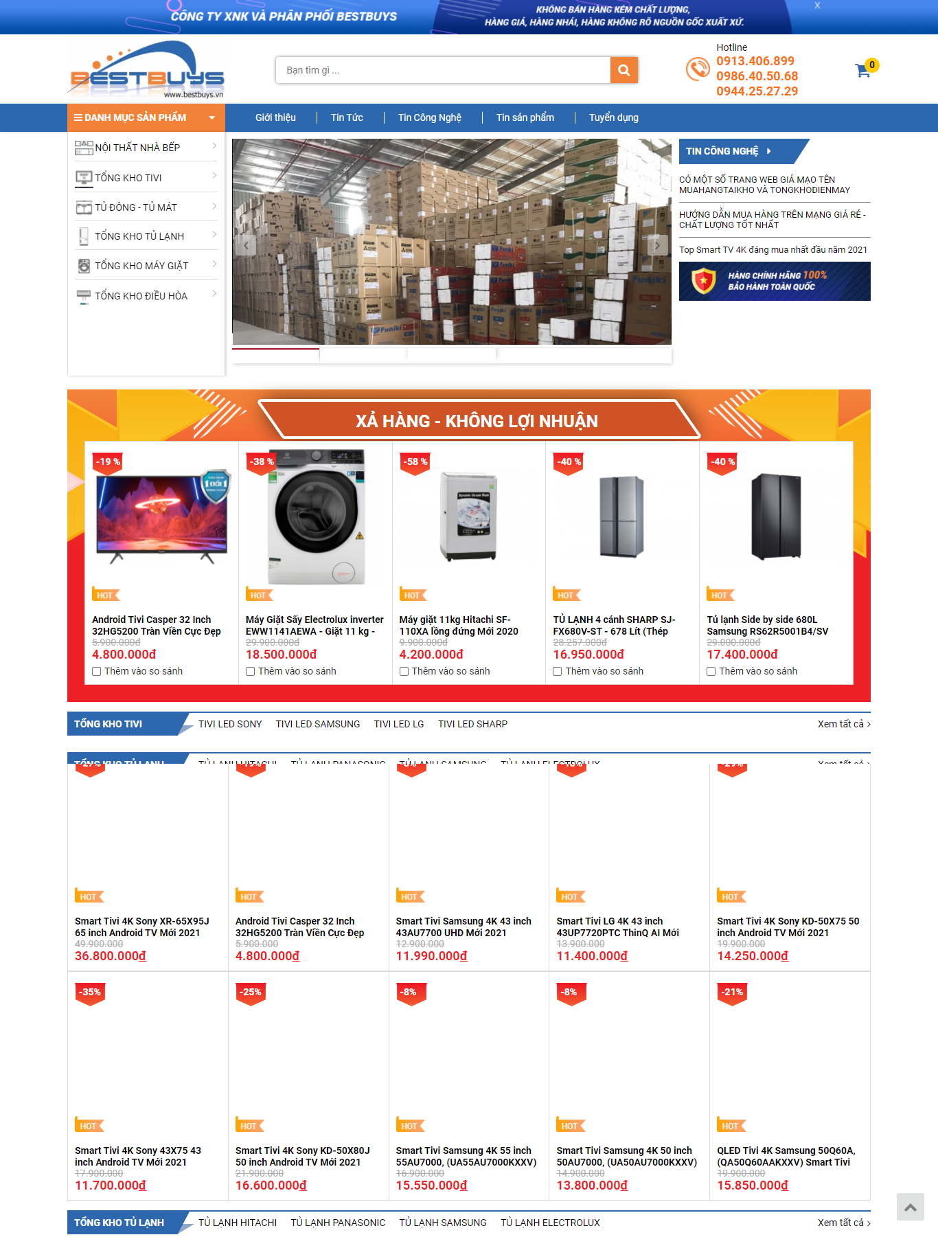 [samsung] Thiết kế Website Web bán máy giặt - muahangtaikhovn