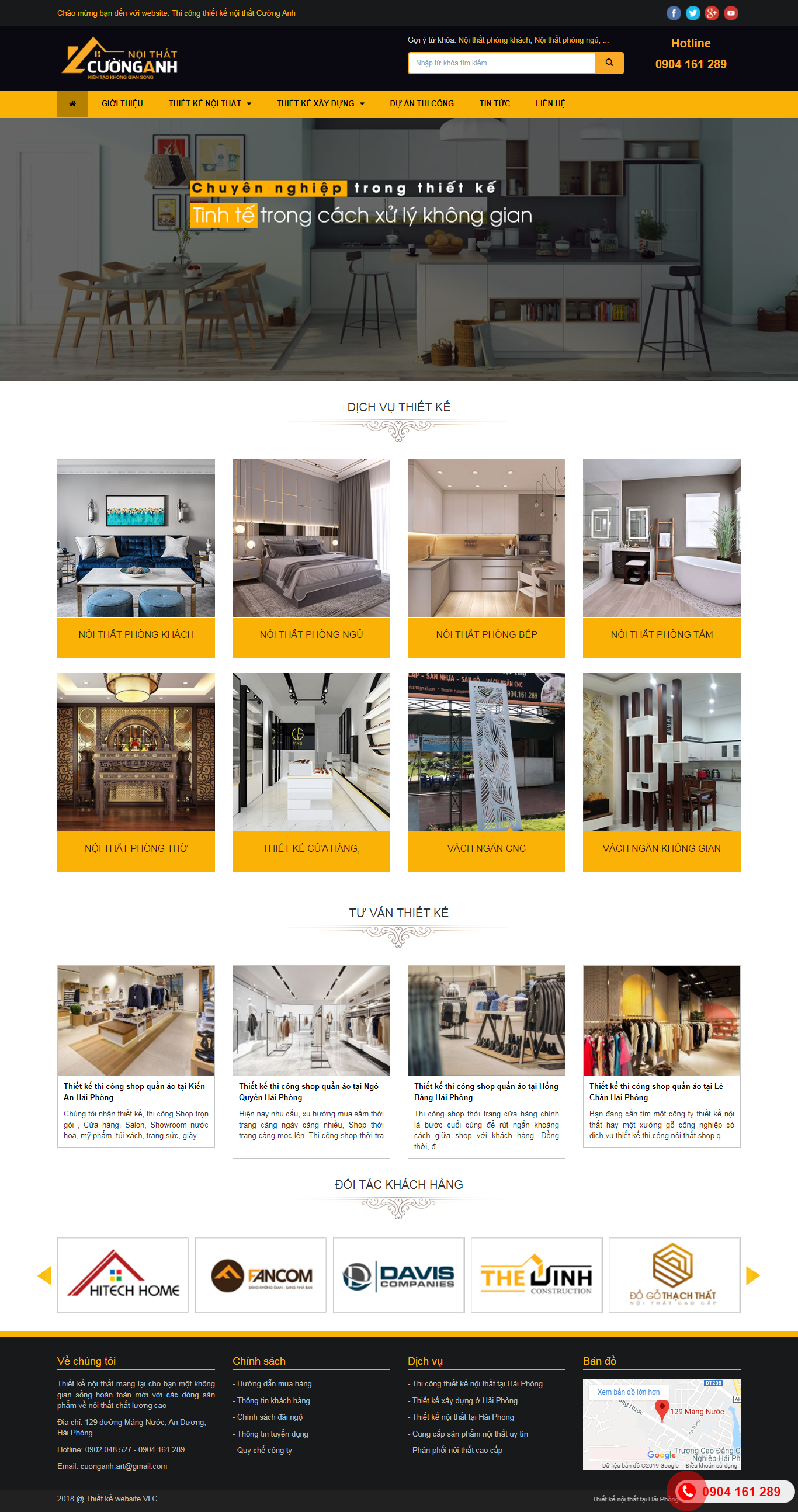 [tadavietnam] Thiết kế Website web tủ treo tường - cuonganhhomecom