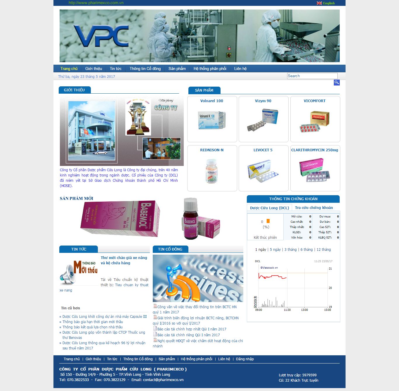 Thiết kế website dược phẩm Cửu Long đẹp, chuyên nghiệp chuẩn SEO