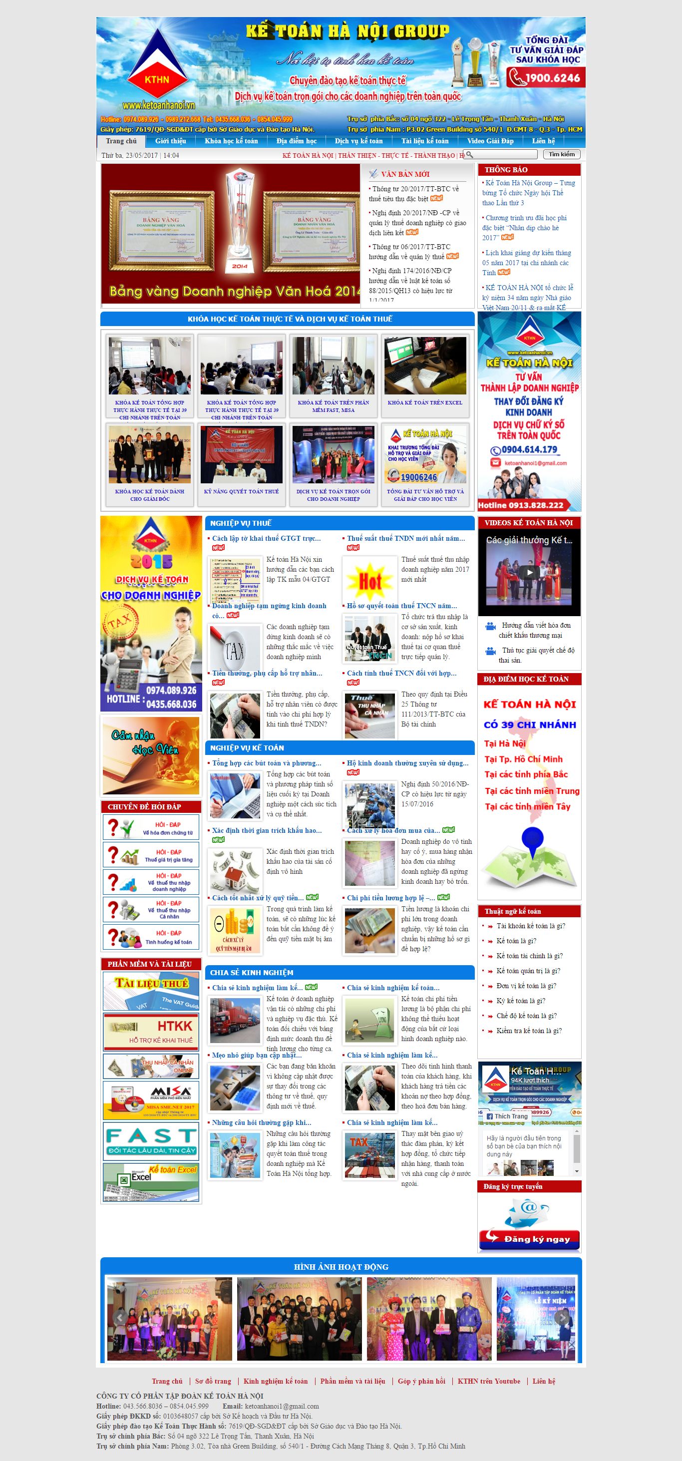 Thiết kế website kế toán Hà Nội đẹp, chuyên nghiệp chuẩn SEO