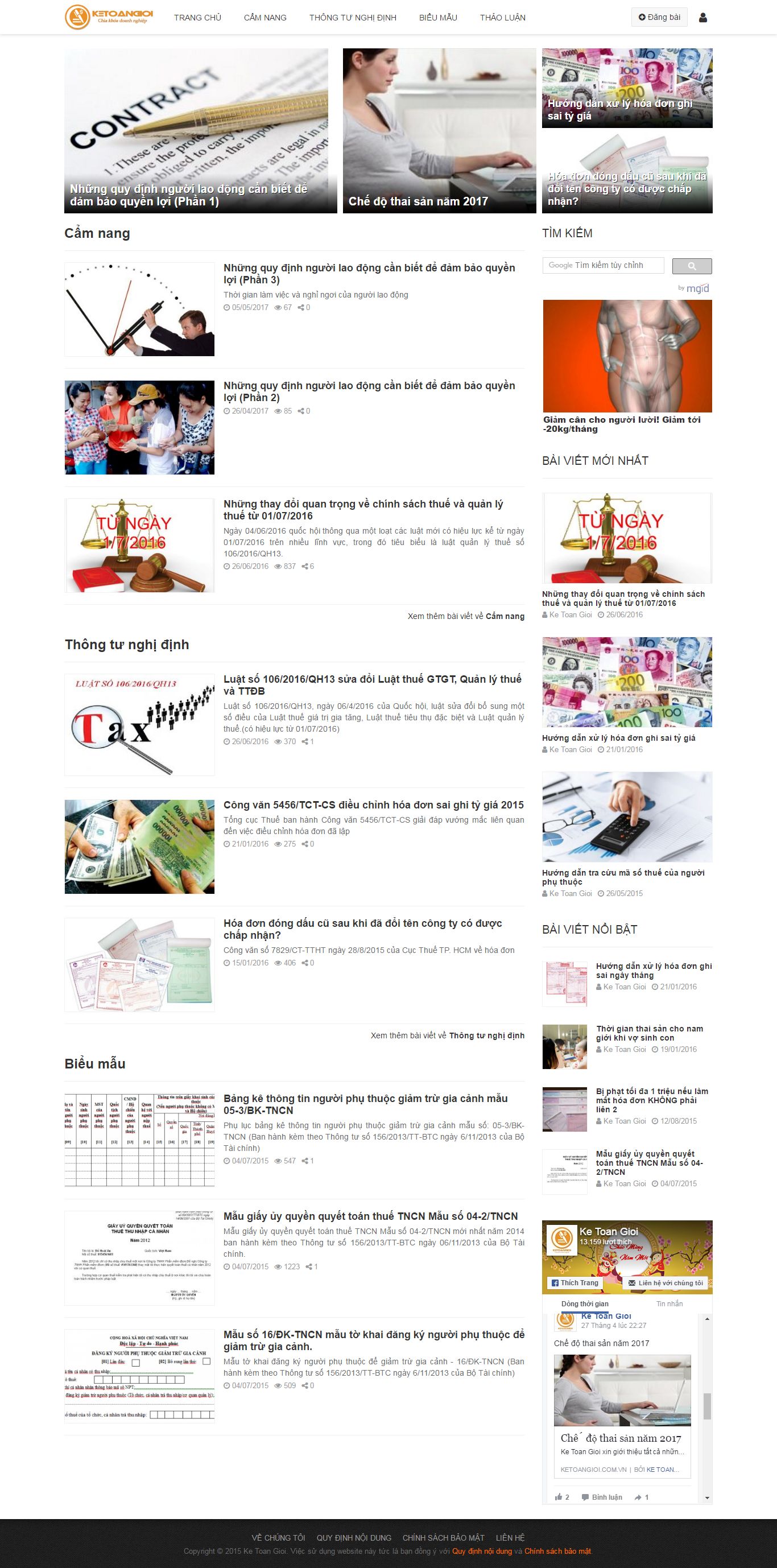 Thiết kế website kế toán giỏi đẹp, chuyên nghiệp chuẩn SEO