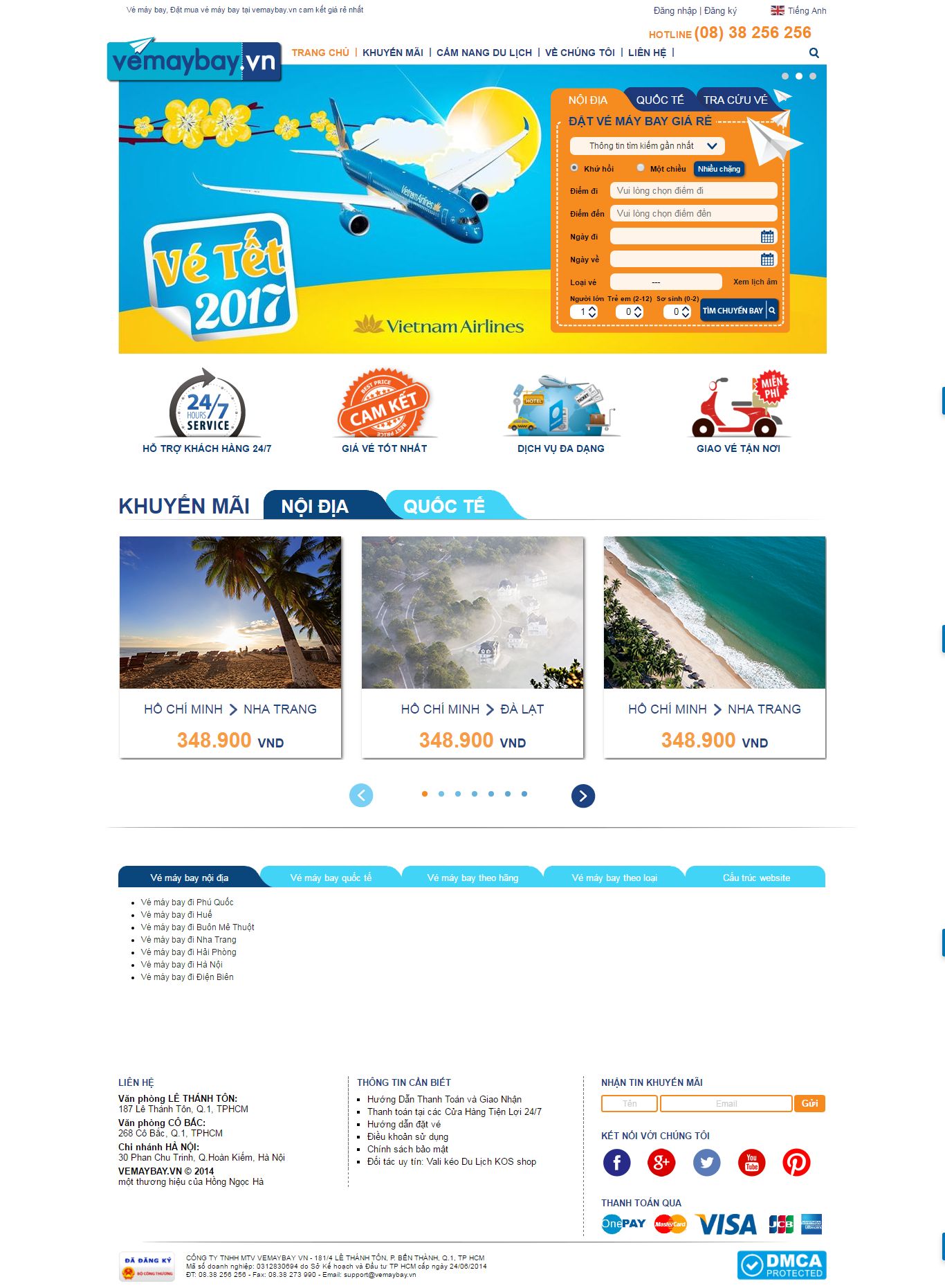 Thiết kế website đặt vé máy bay giá rẻ đẹp SEO nhanh hiệu quả
