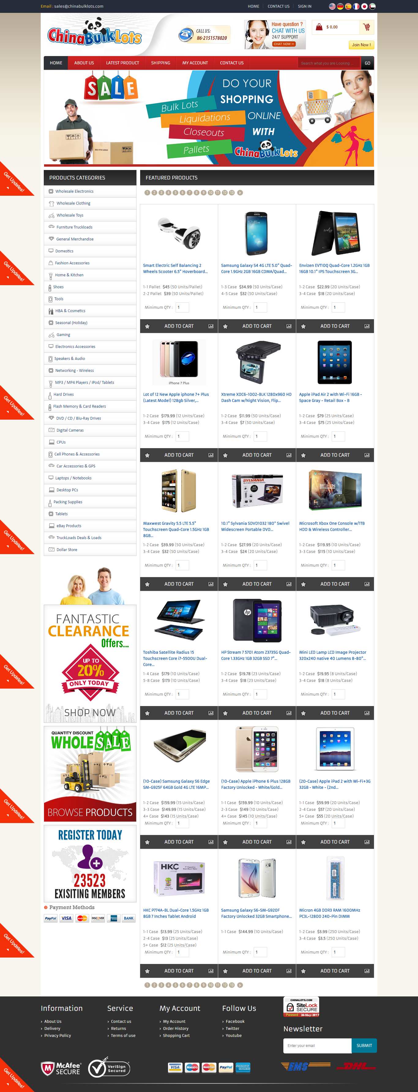 Thiết kế website ChinaBulLots đẹp, chuyên nghiệp chuẩn SEO