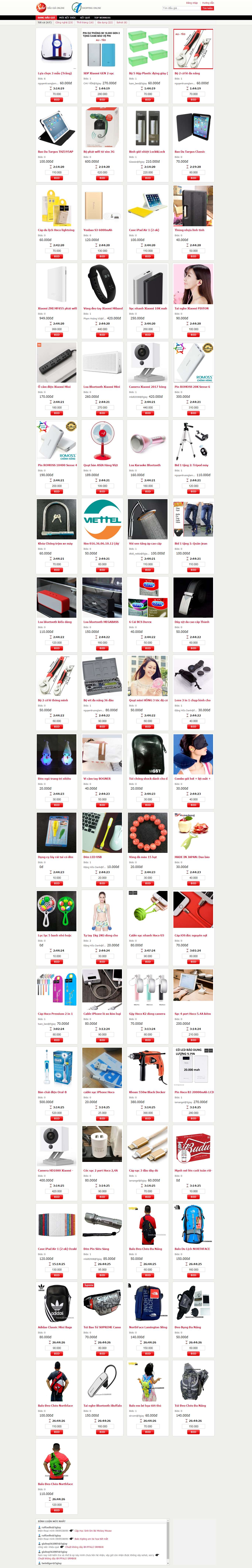Thiết kế website sàn đấu giá online đẹp, chuyên nghiệp chuẩn SEO