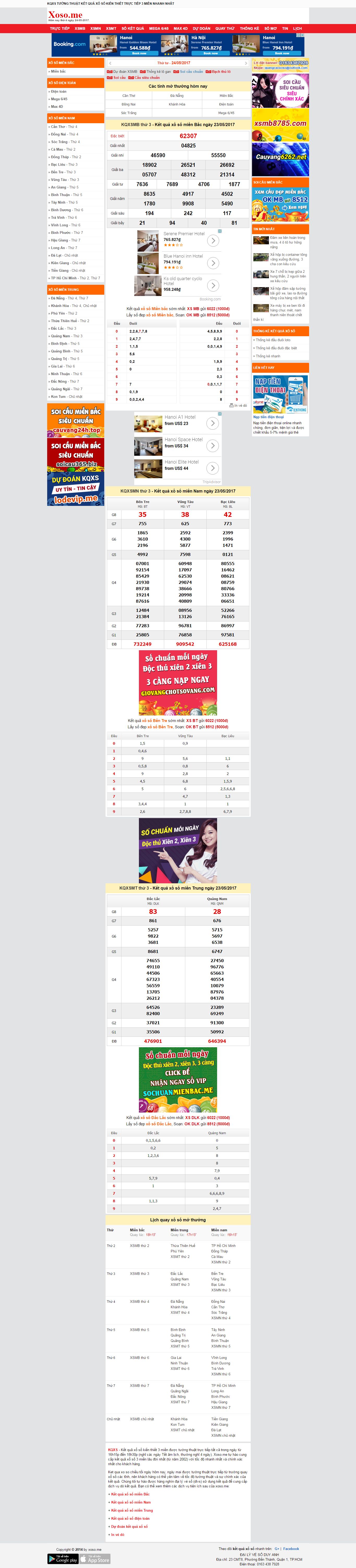 Thiết kế website KQXS tường thuật trực tiếp đẹp SEO tốt