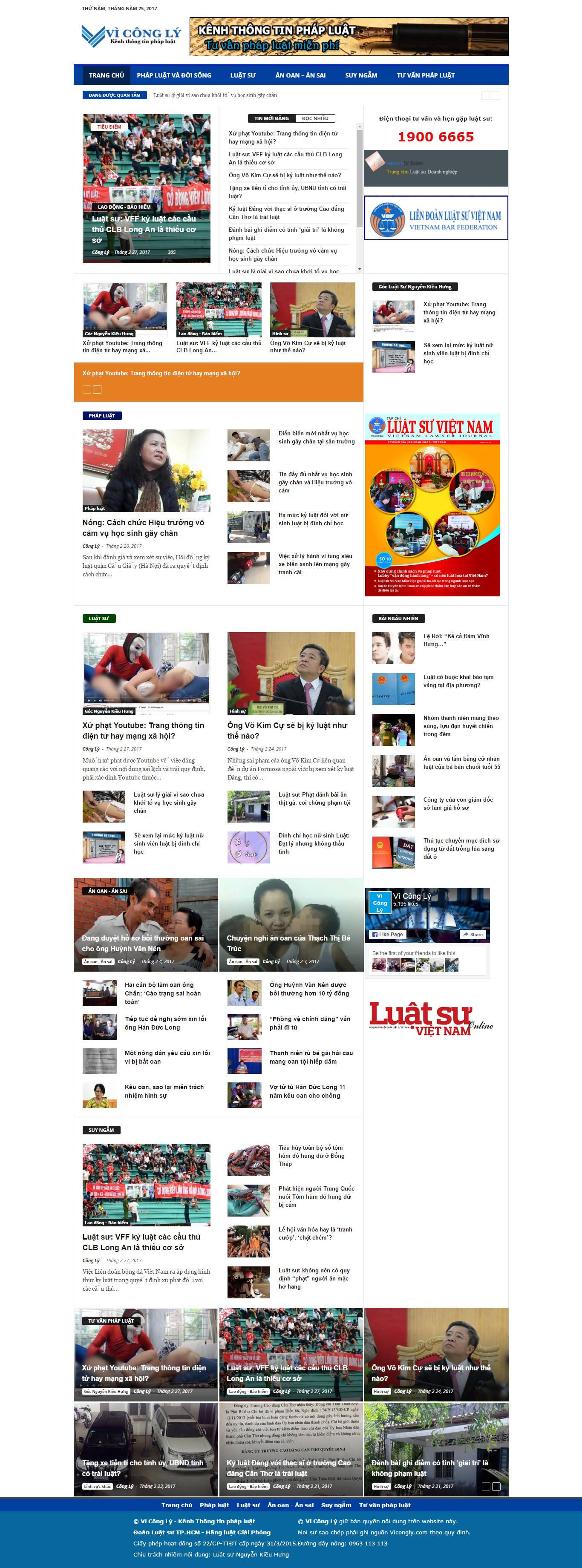 Thiết kế website tư vấn luật online đẹp, chuyên nghiệp chuẩn SEO