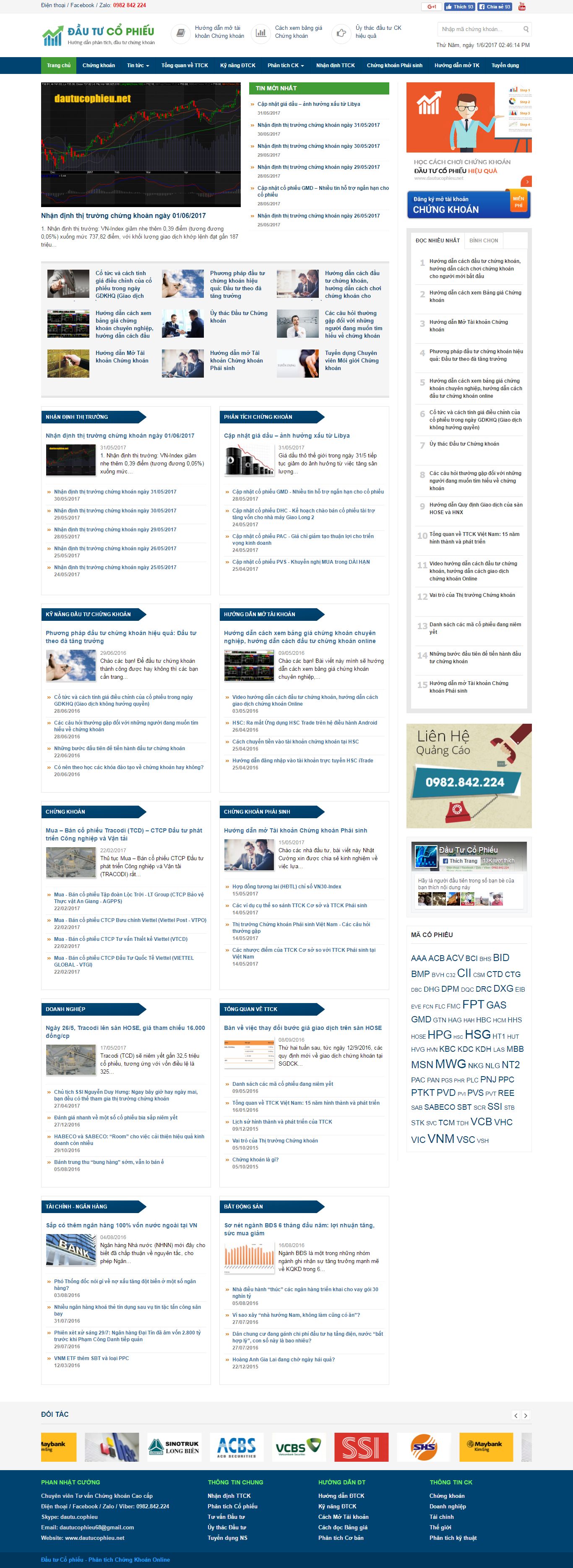 Thiết kế website cổ phiếu chứng khoán đẹp, chuyên nghiệp chuẩn SEO