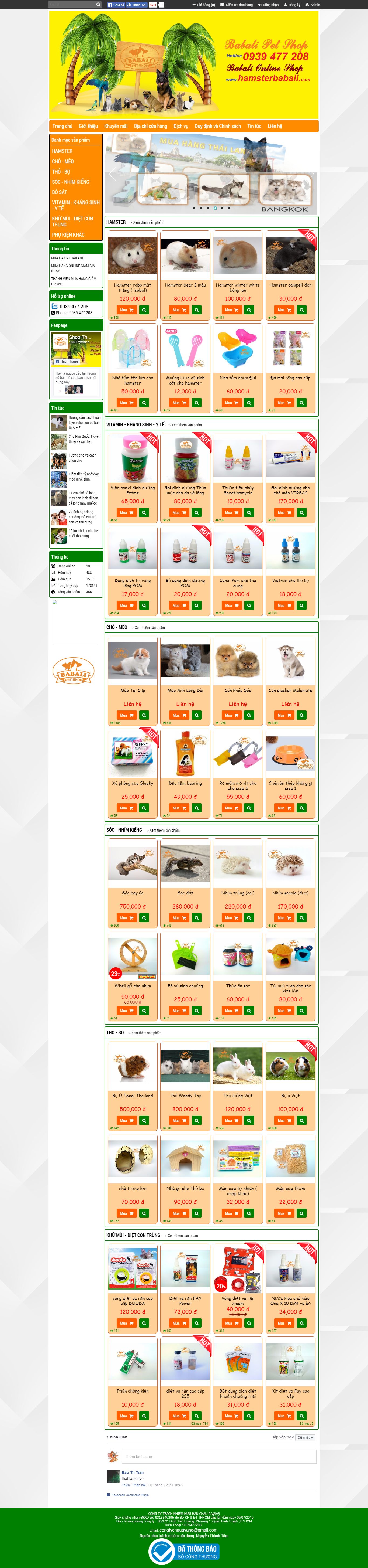 Thiết kế website thú cưng đẹp, chuyên nghiệp chuẩn SEO