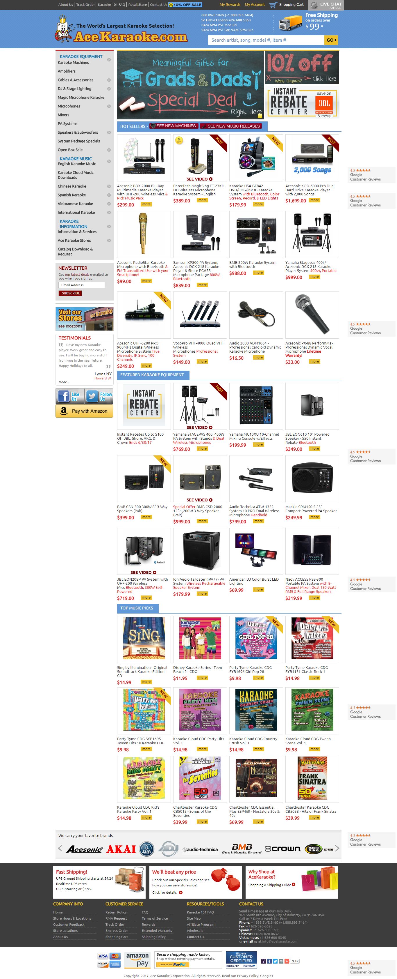 Thiết kế website shop karaoke online đẹp, chuyên nghiệp chuẩn SEO