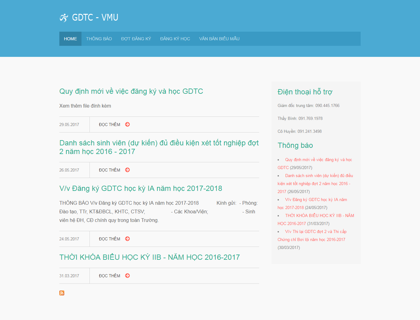 Thiết kế website trung tâm giáo dục thể chất đẹp SEO tốt