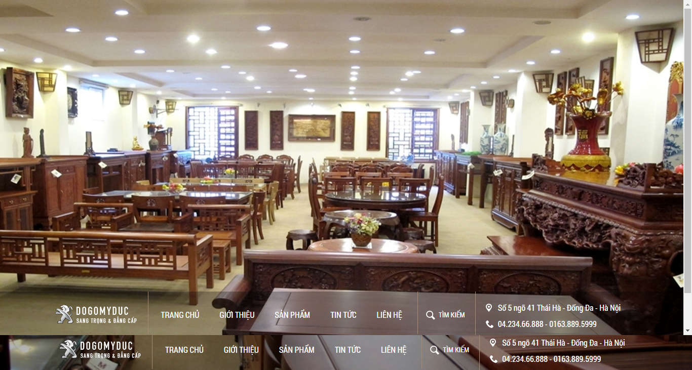 Thiết Kế Bán Đồ Gỗ Nội Thất Mỹ Đức đẹp SEO nhanh hiệu quả