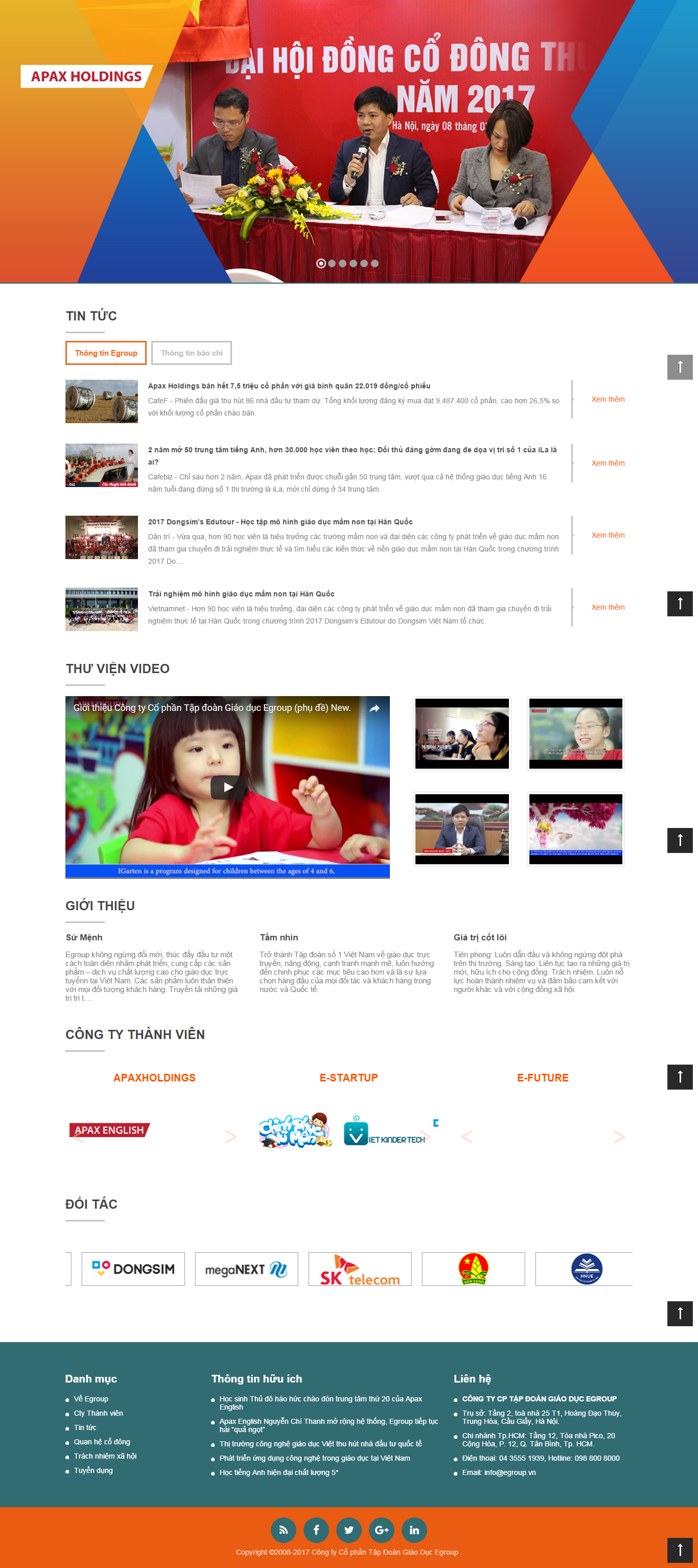 Thiết kế website diễn đàn giáo dục, dạy học, ngoại ngữ