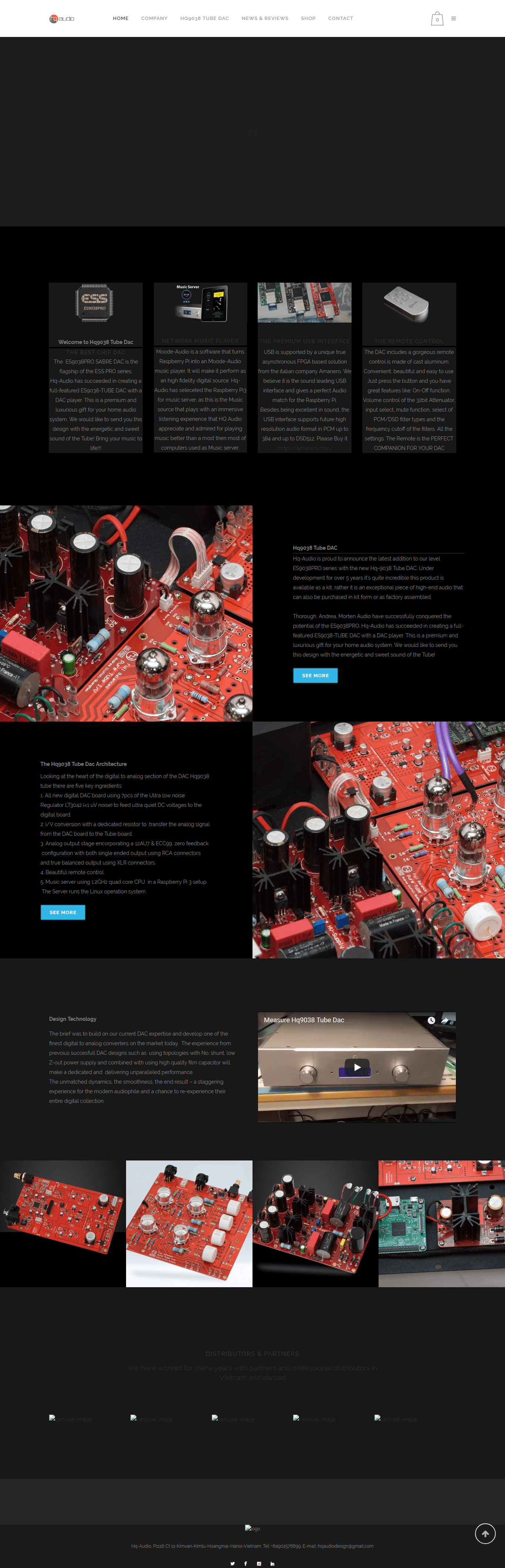 [hieuchuancaltech] Thiết kế website thiết bị điện tử http://hq-audio.net/