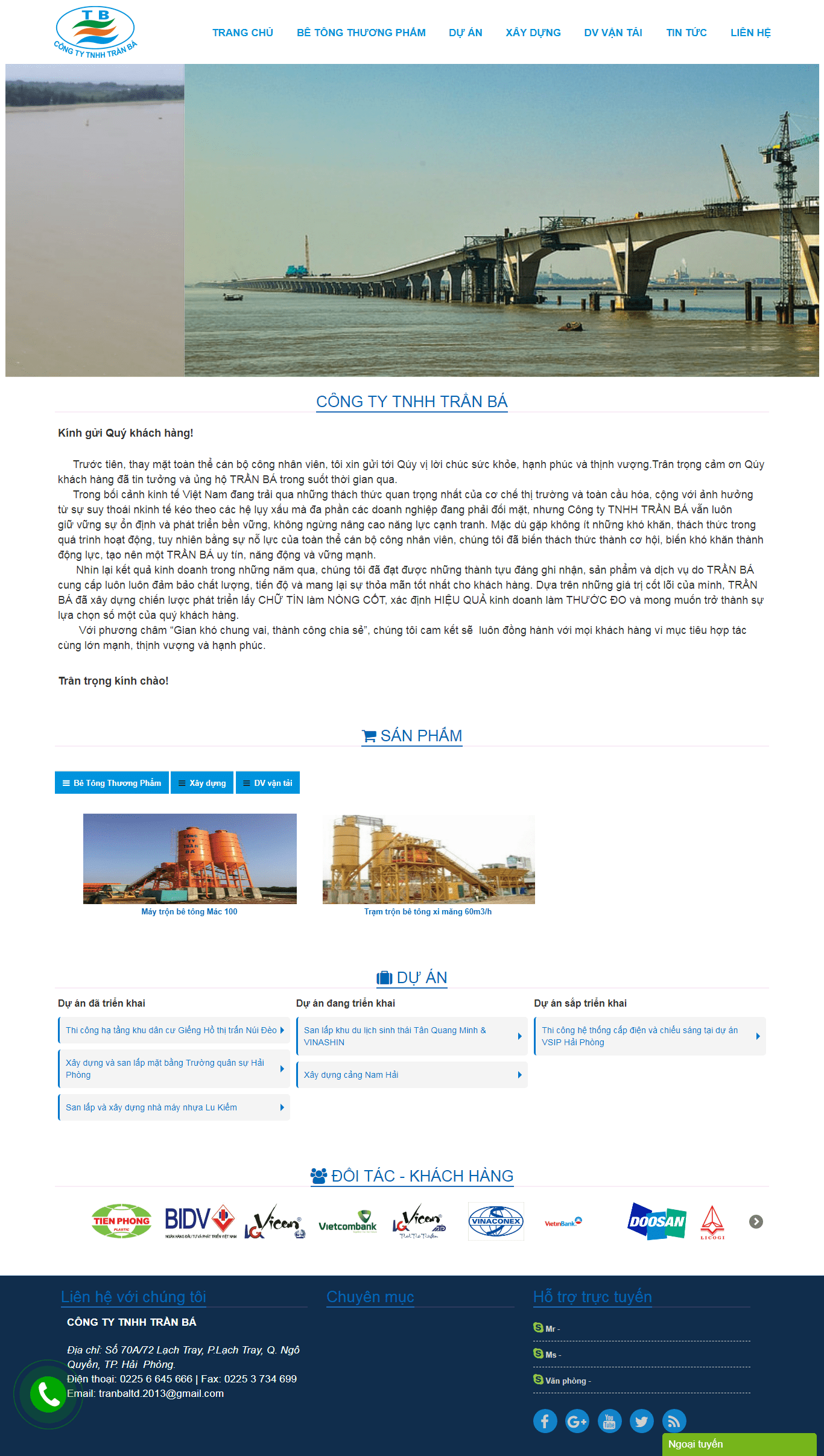 [hieuchuancaltech] Thiết kế website công ty cổ phần xuất nhập khẩu hoàng gia http://betongxdtranba.com