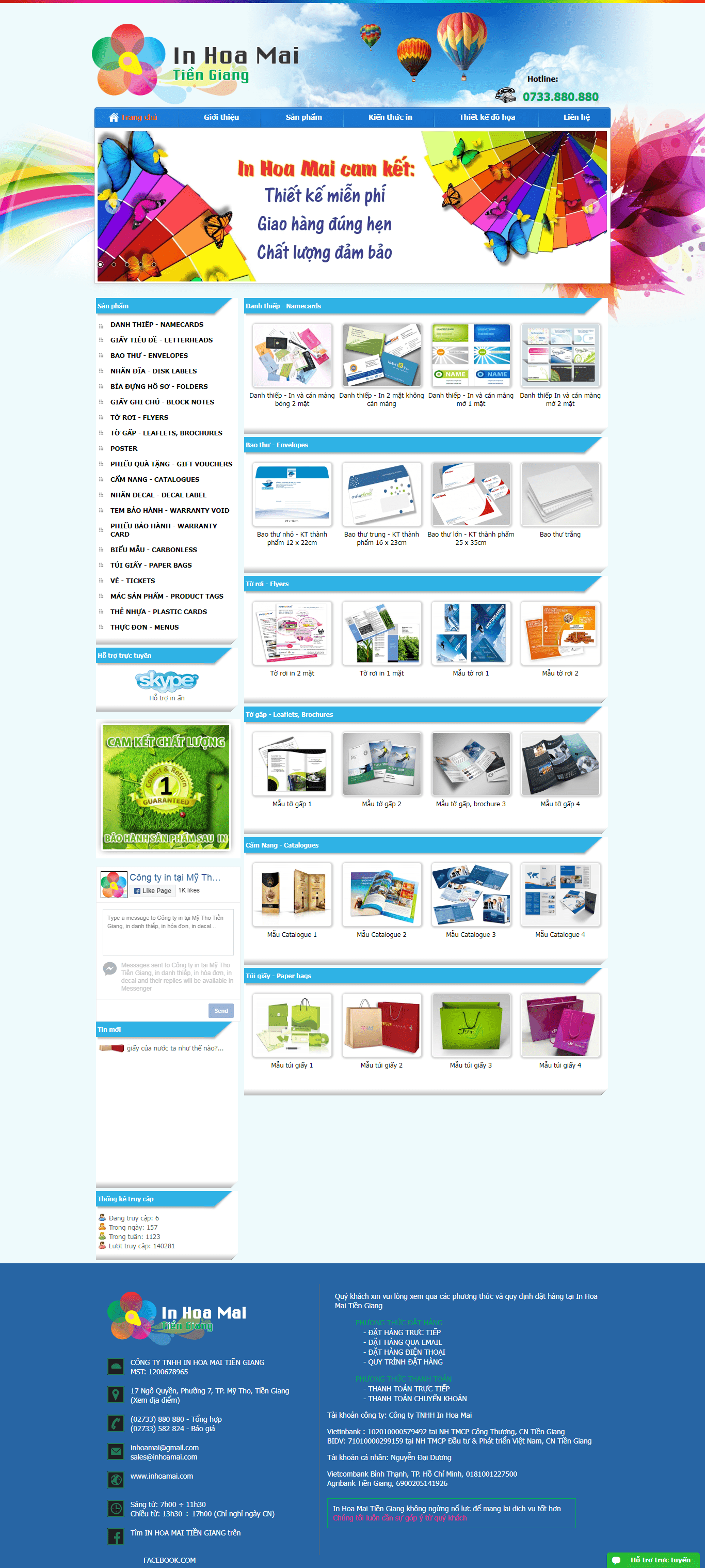 Thiết kế website in ấn - thiết kế - http://inhoamai.com/