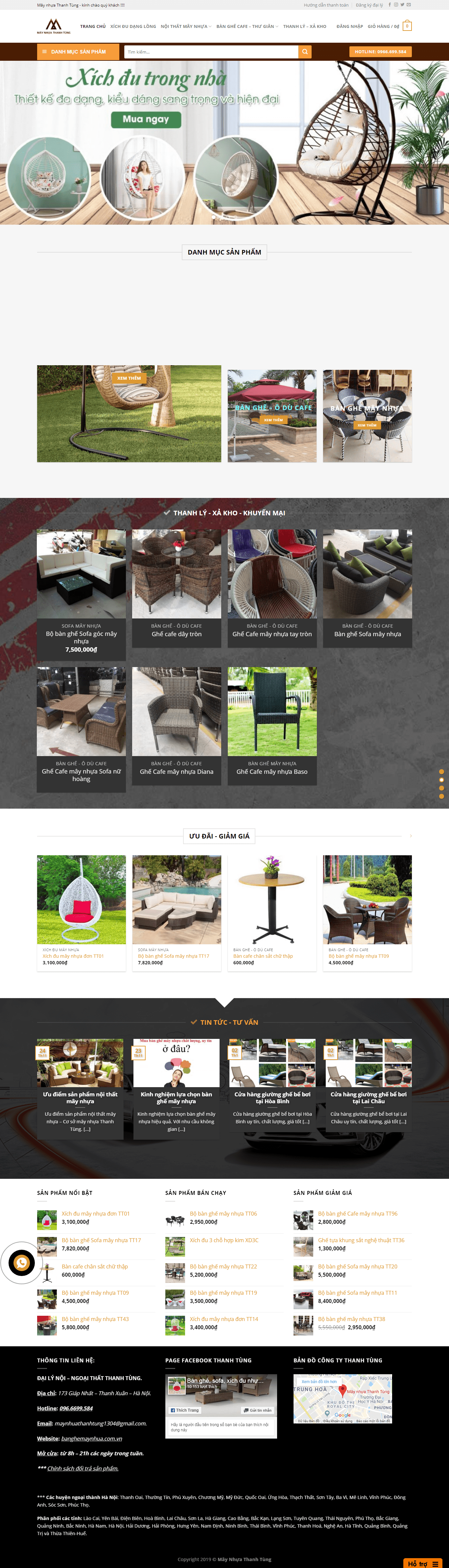 Thiết kế website nội thất - kiến trúc - https://banghemaynhua.com.vn/