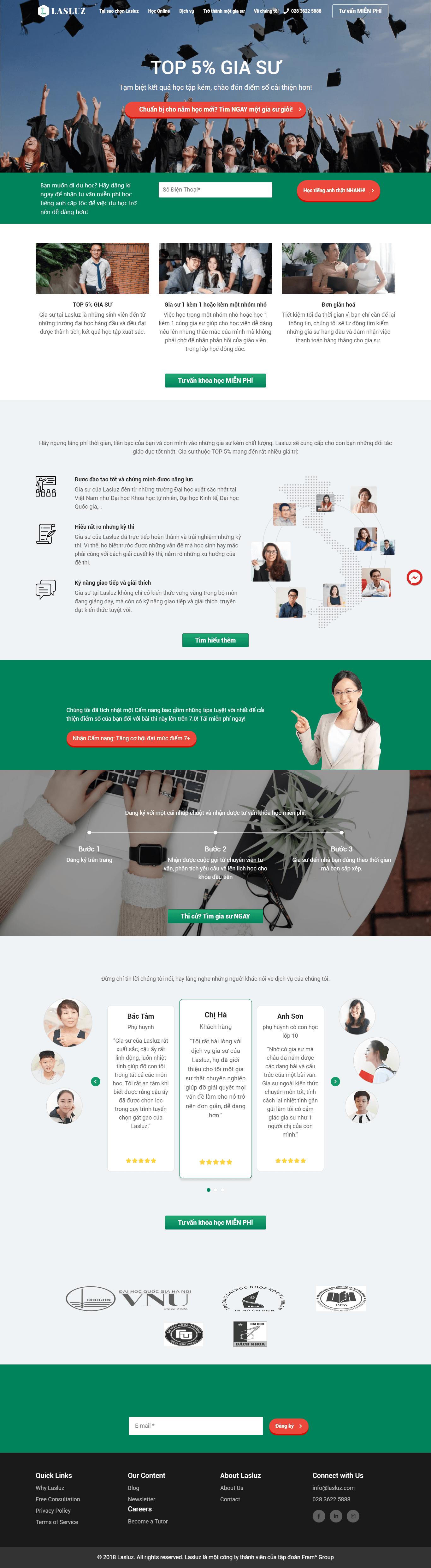 Thiết kế website tin tức - lasluz.com đẹp, chuyên nghiệp chuẩn SEO