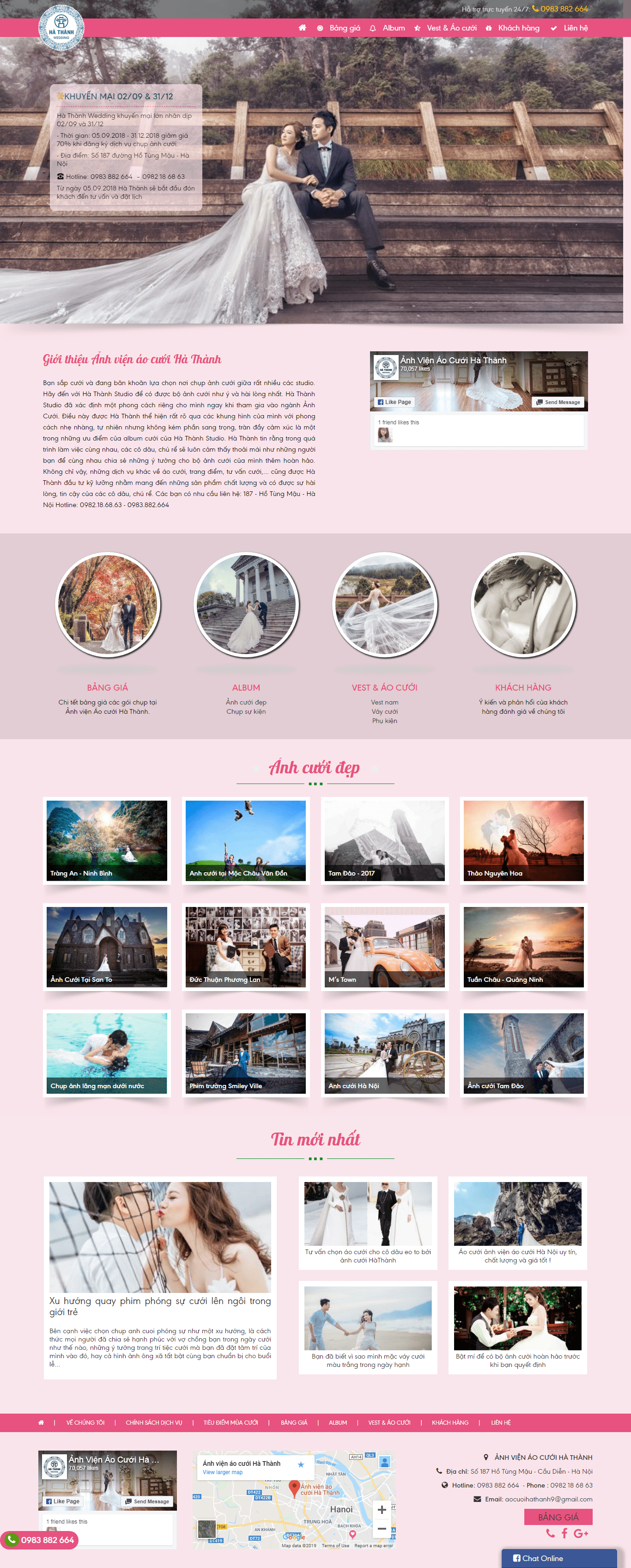 Thiết kế website nhanh, uy tín chuyên nghiệp - chupanhcuoi.biz