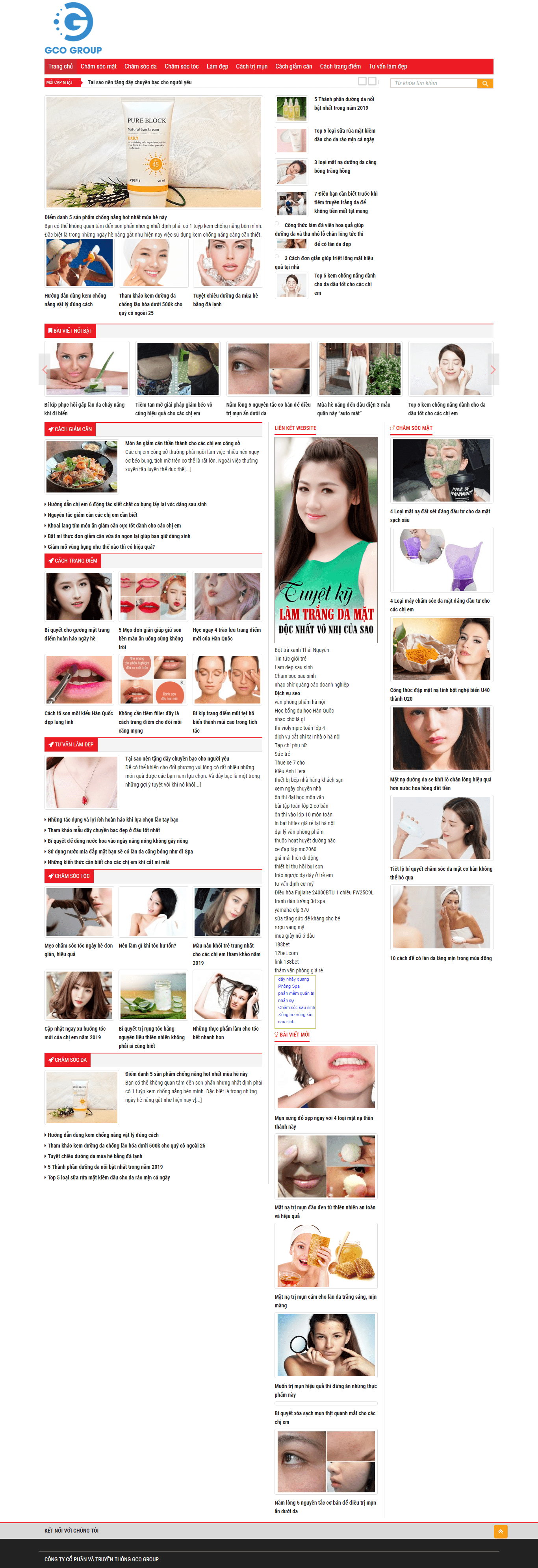 Thiết kế website tạp chí, uy tín chuyên nghiệp - kenhlamdep.edu.vn