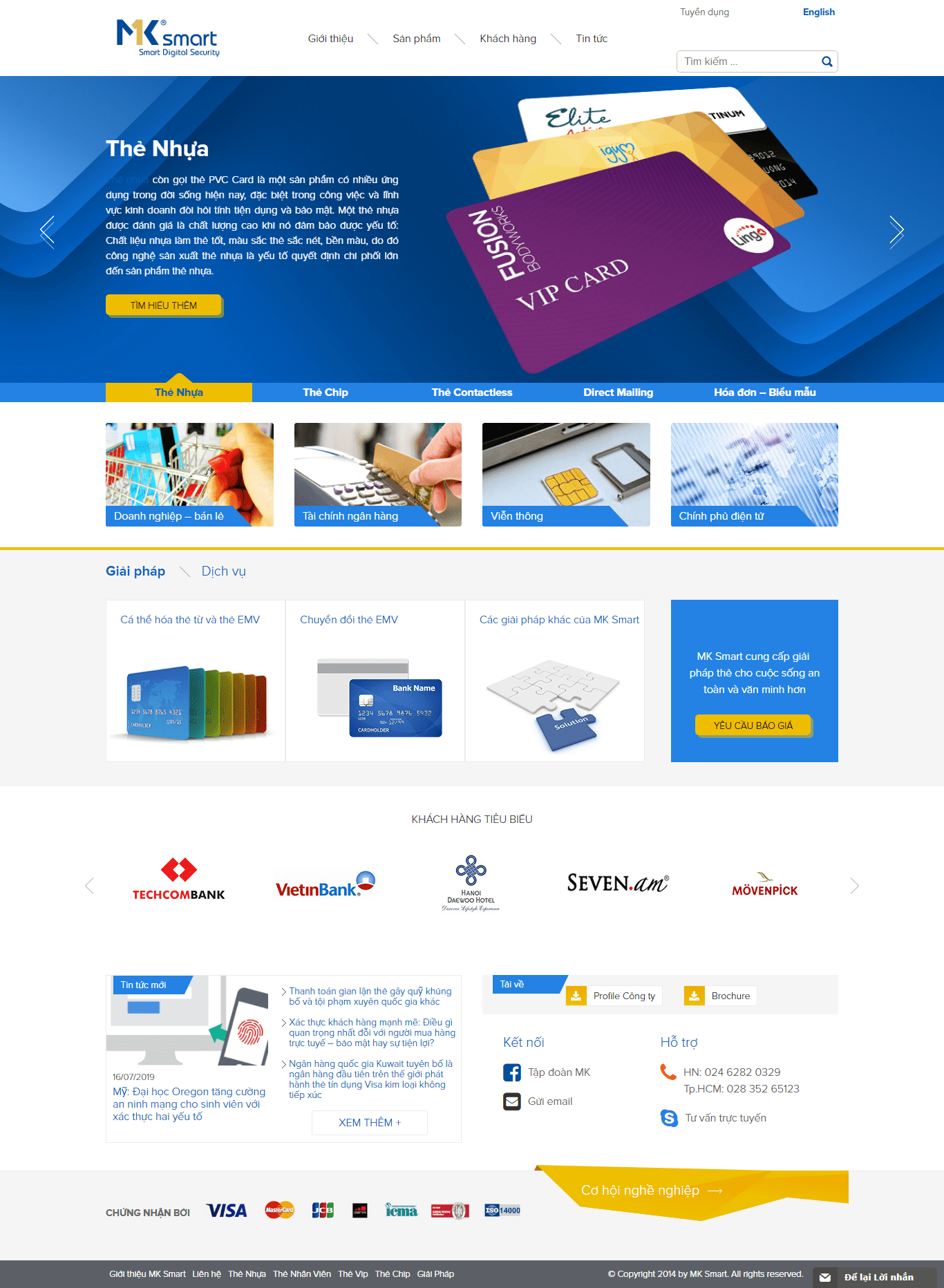 Thiết kế website doanh nghiệp, uy tín chuyên nghiệp - mksmart.com.vn