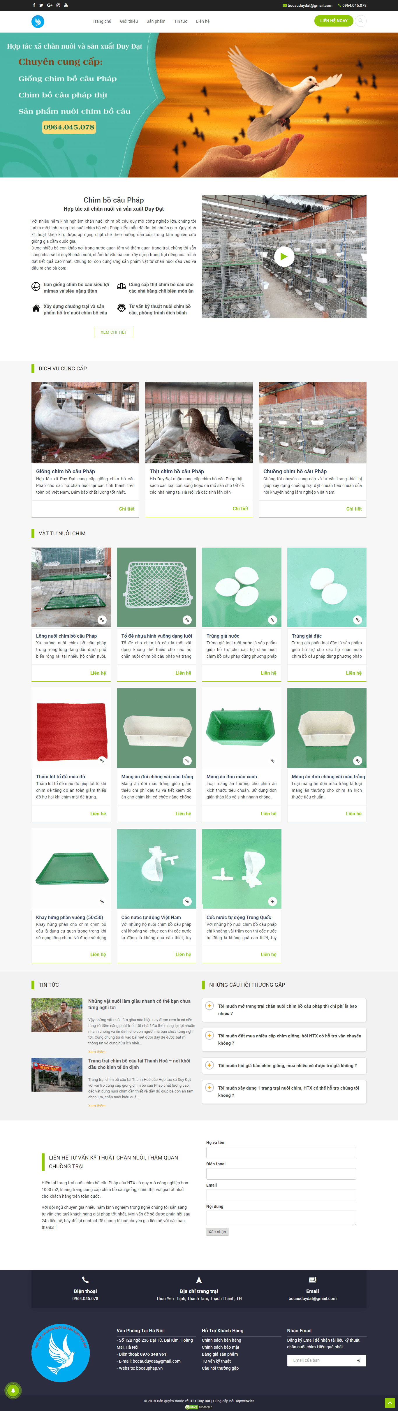 Thiết kế website bán hàng - bocauphap.vn