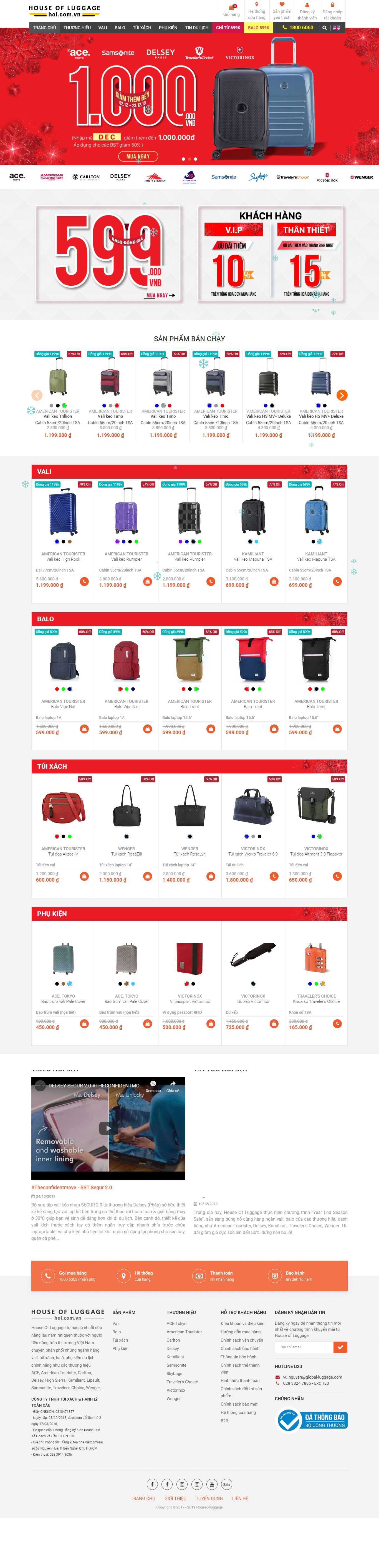 Thiết Kế Web Bán Balo Túi Xách Châu Anh đẹp, chuyên nghiệp chuẩn SEO