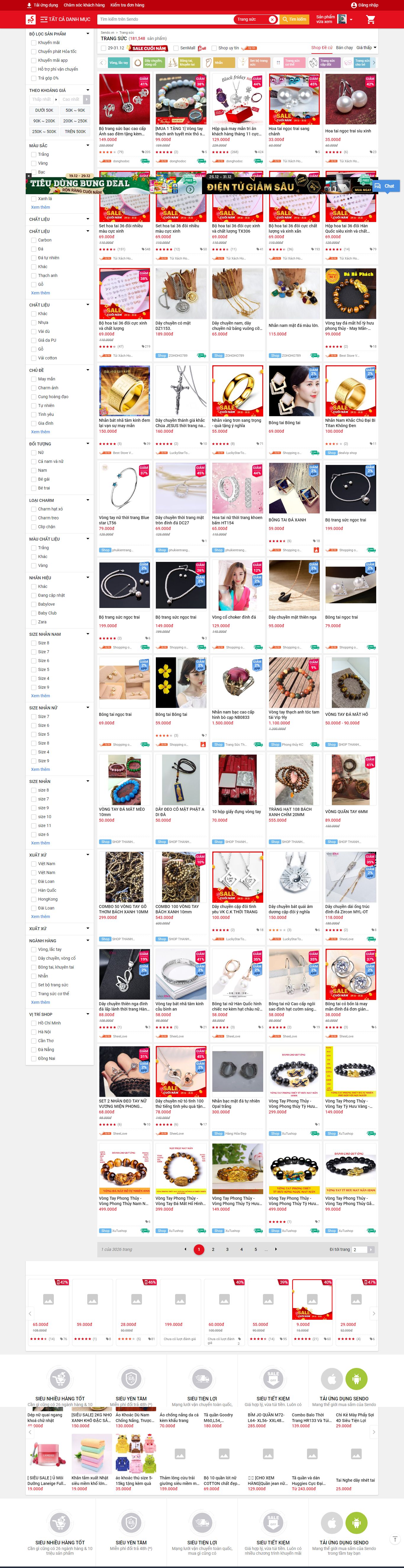 Thiết kế website đồ trang sức nam với nhiều mẫu mã, chất liệu với tính thẩm mỹ cao, đẹp mắt