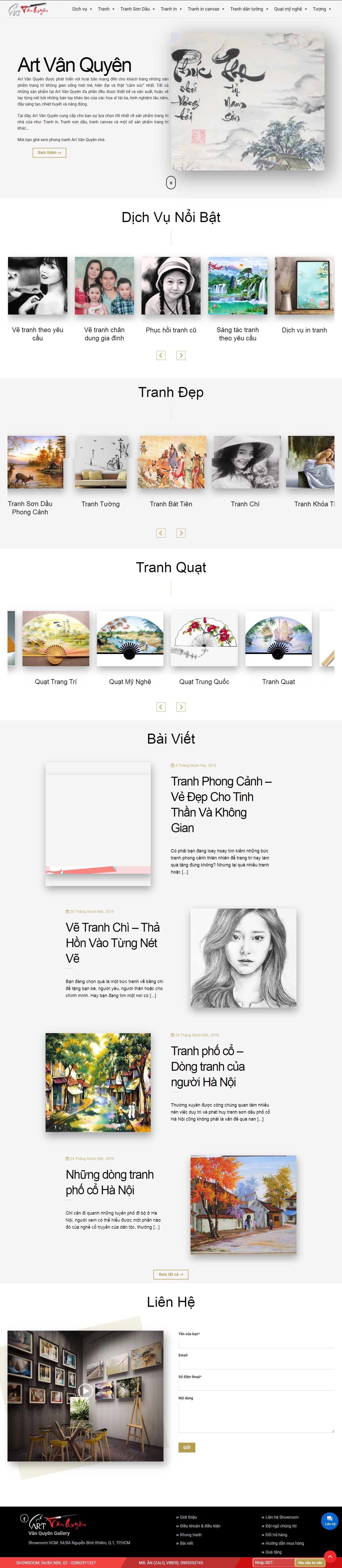 Thiết Kế Web Bán Tranh Ảnh - VietWebGroup.Vn Thiết Kế Web Bán Tranh Ảnh - Vietwebgroup.Vn
