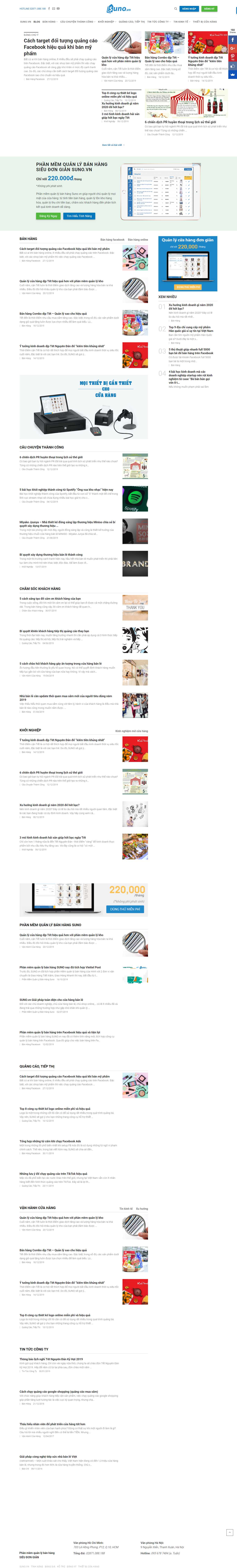 Thiết kế Web bán hàng đa cấp - suno.vn