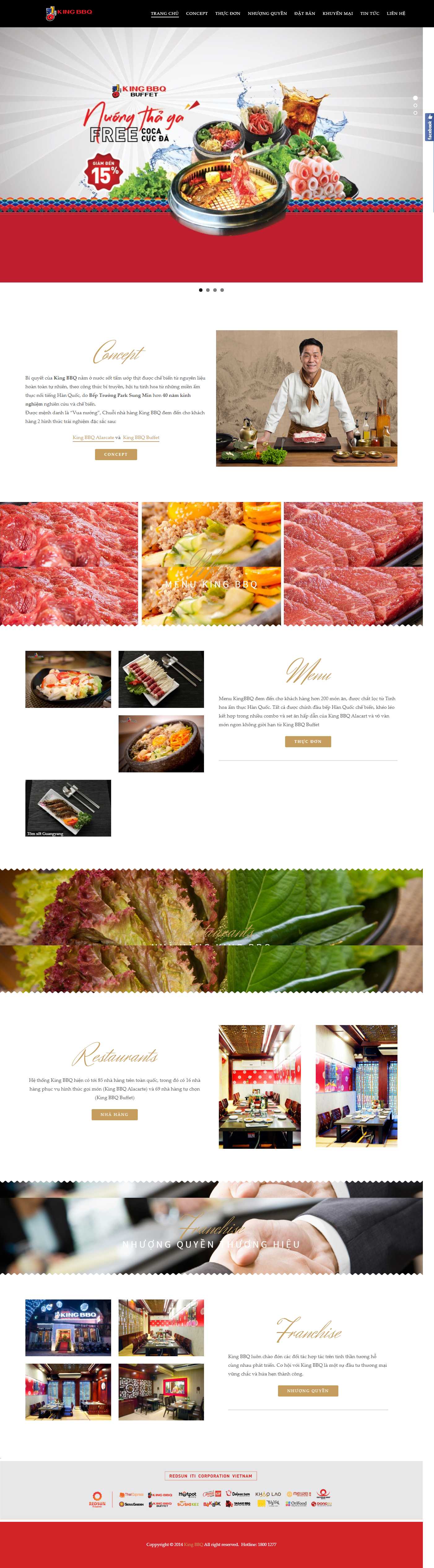 Thiết kế Web Đẹp - kingbbq.com.vn