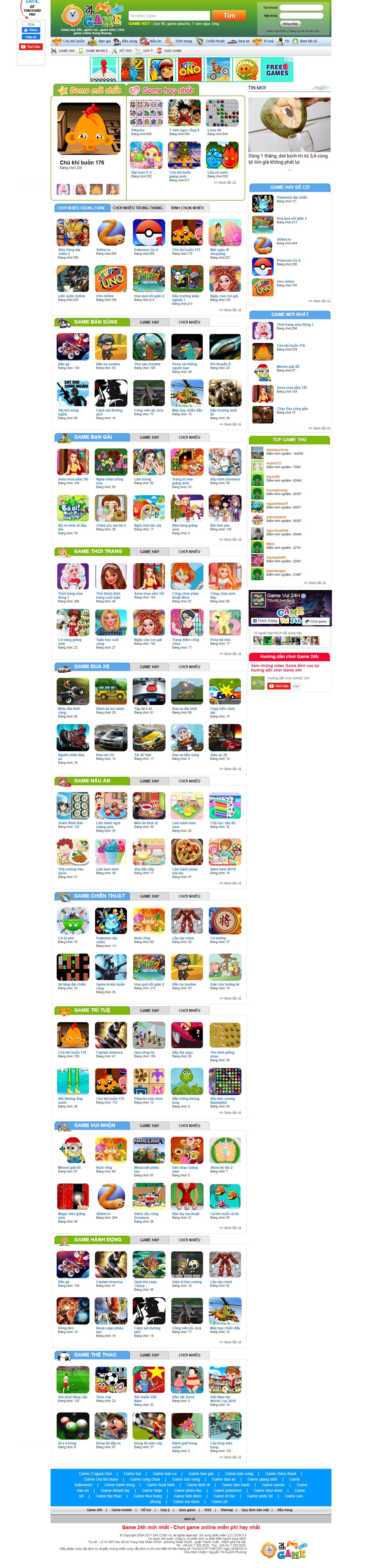 Thiết kế Web game -