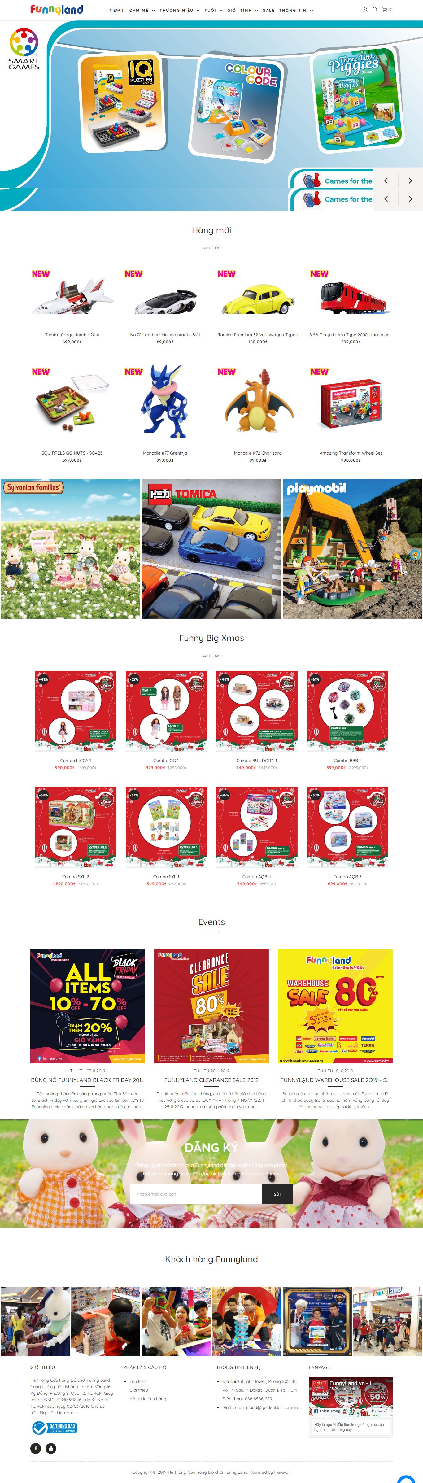Thiết kế Web chuẩn seo google - www.funnyland.vn