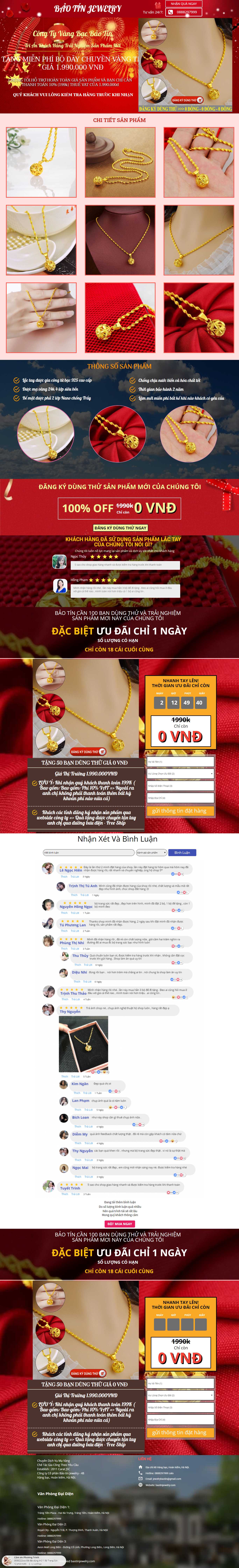 Thiết kế web theo yêu cầu - baotinjewelry.com