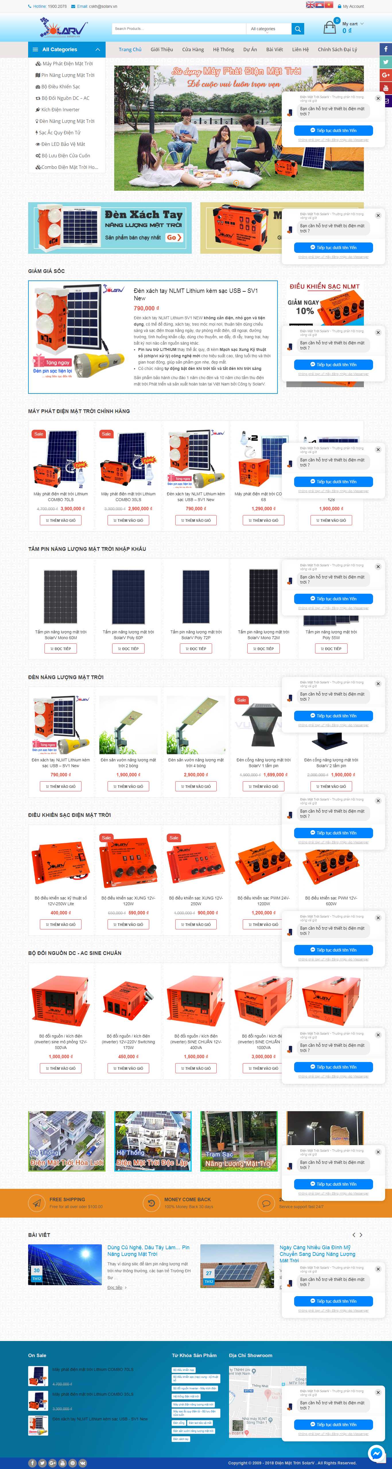 Thiết kế web ắc quy - solarv.vn